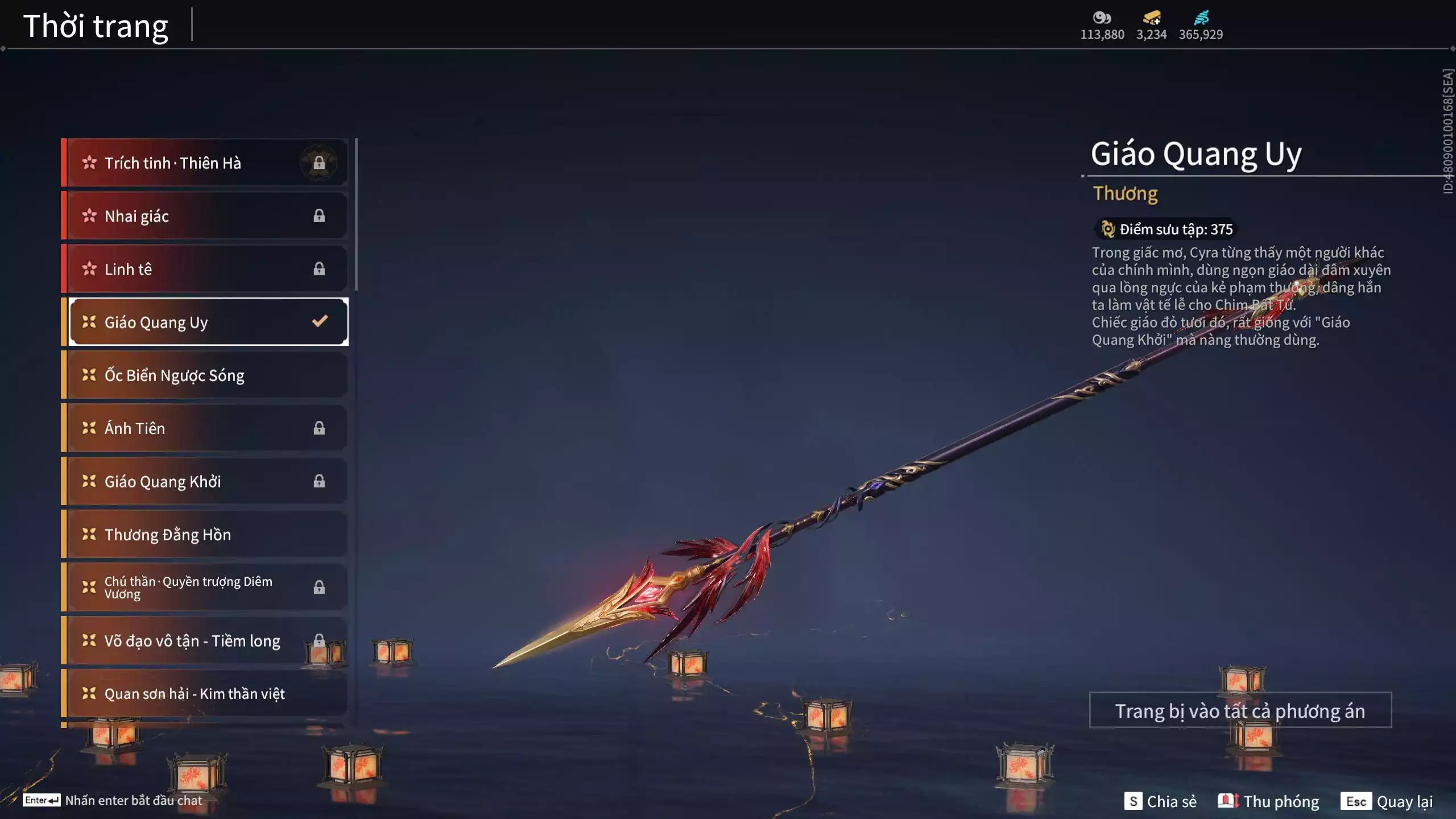 Ảnh Acc 609: ***Acc Vip-Sẵn 3200 Vàng***