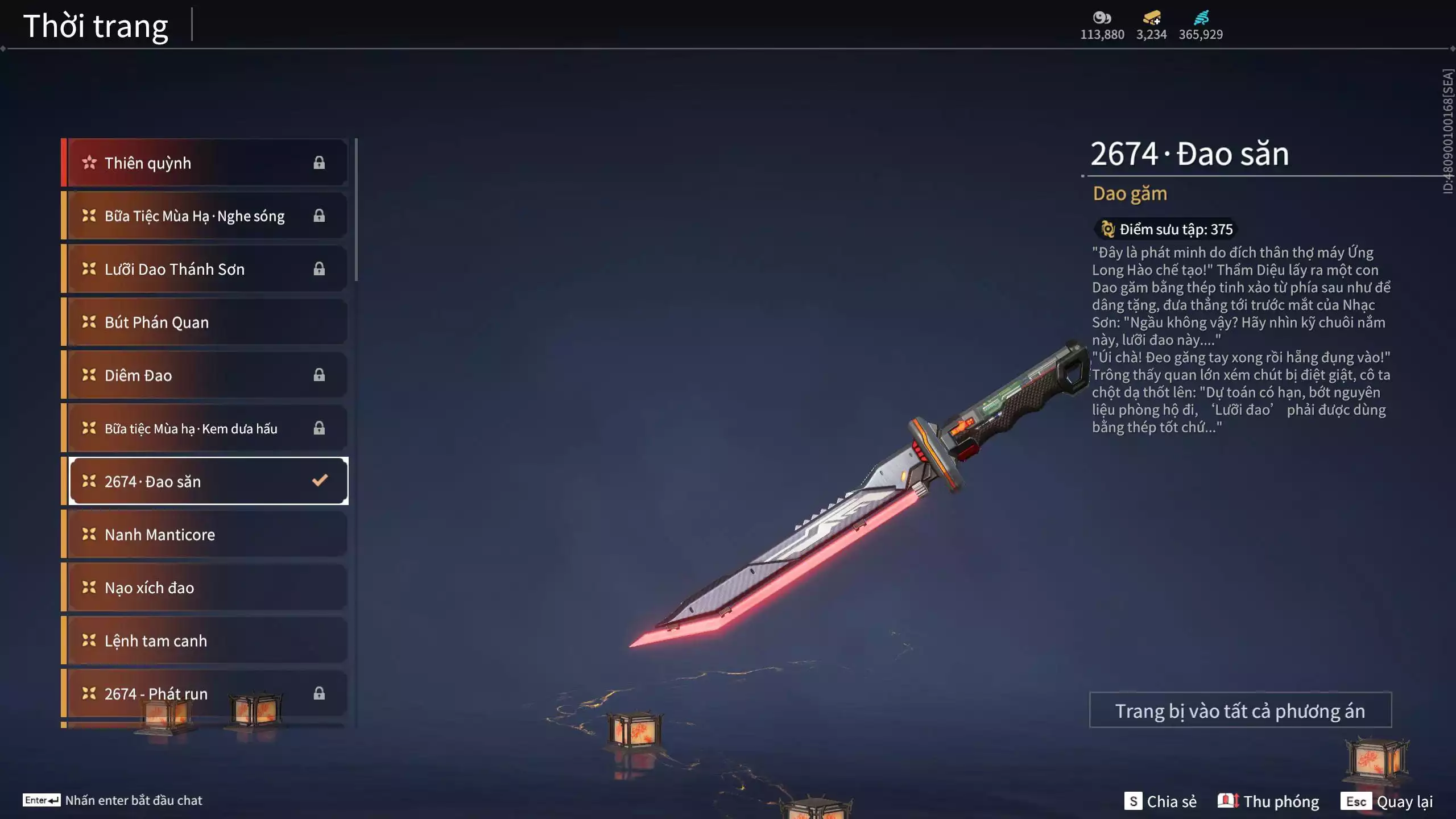 Ảnh Acc 609: ***Acc Vip-Sẵn 3200 Vàng***