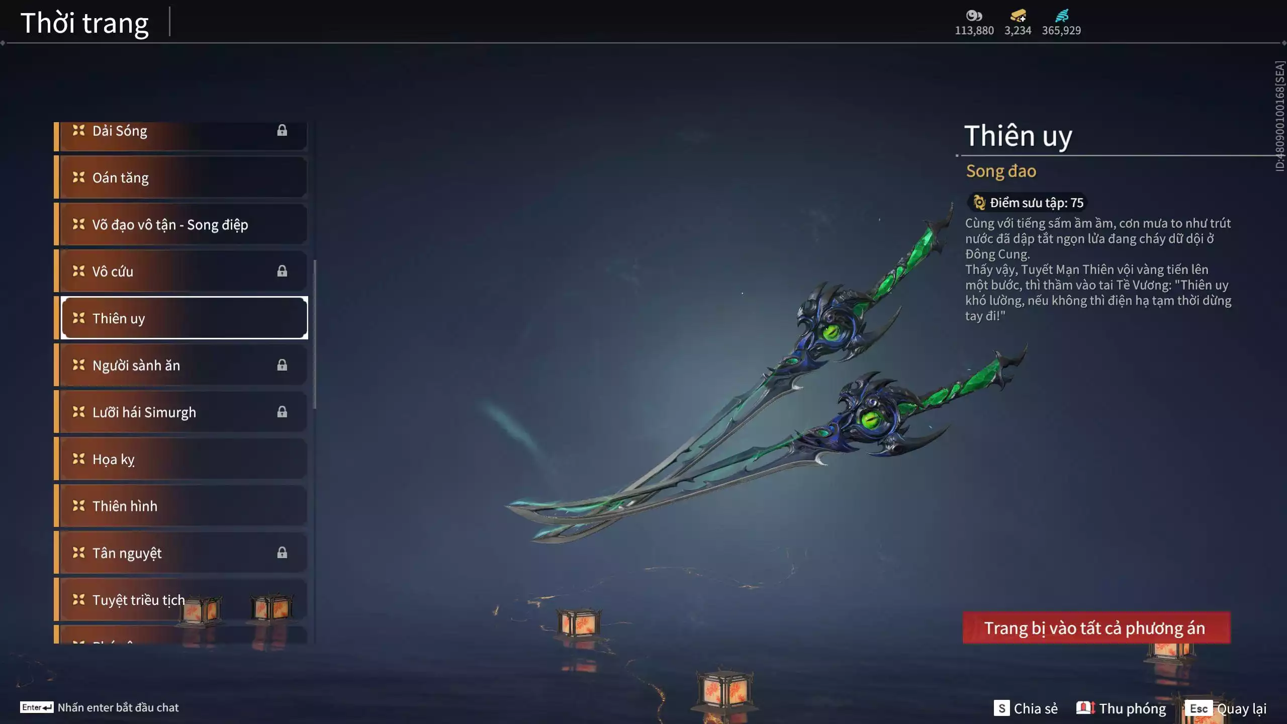 Ảnh Acc 609: ***Acc Vip-Sẵn 3200 Vàng***