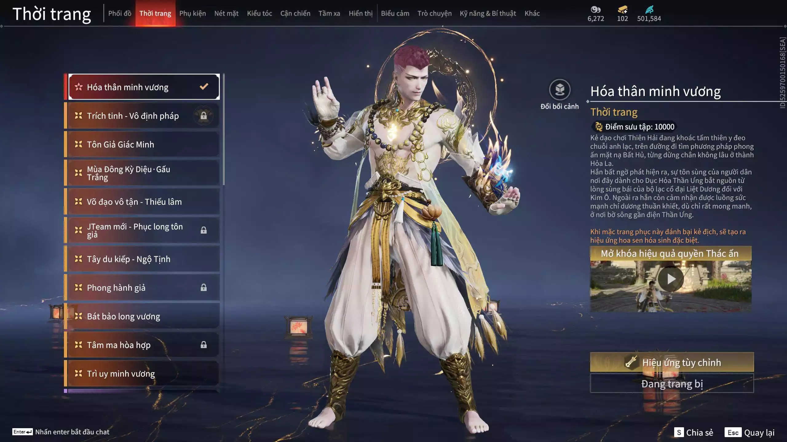 Ảnh Acc 678:10 Vũ khí đỏ, 10 Trang phục đỏ