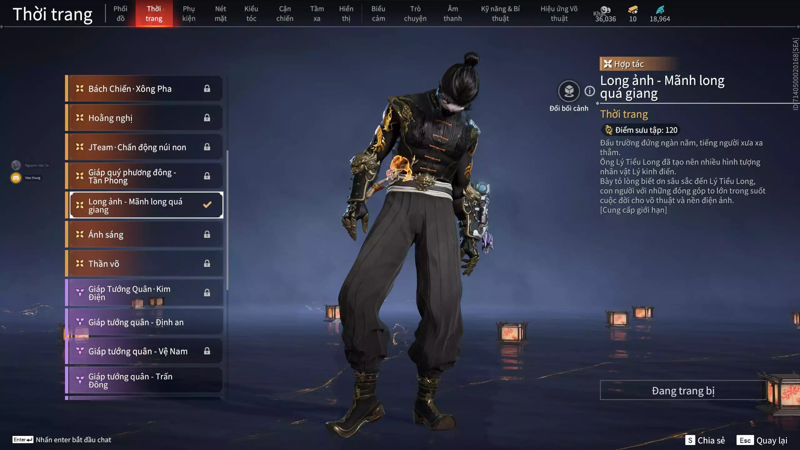 Ảnh Acc 681: 5 Vũ khí đỏ, 2 Trang phục đỏ