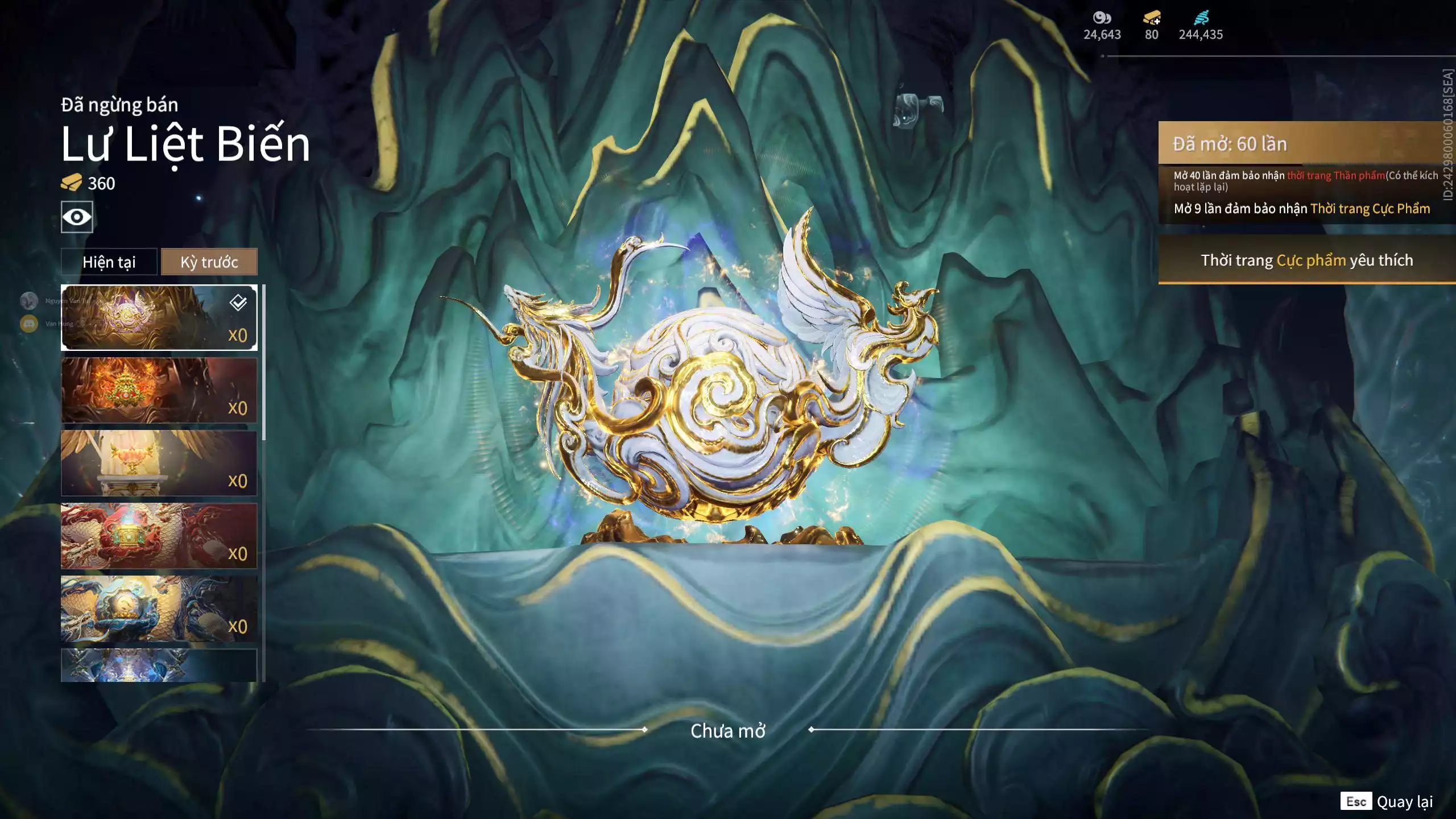 Ảnh Acc 412: 8 Vũ khí đỏ, 5 Trang phục đỏ