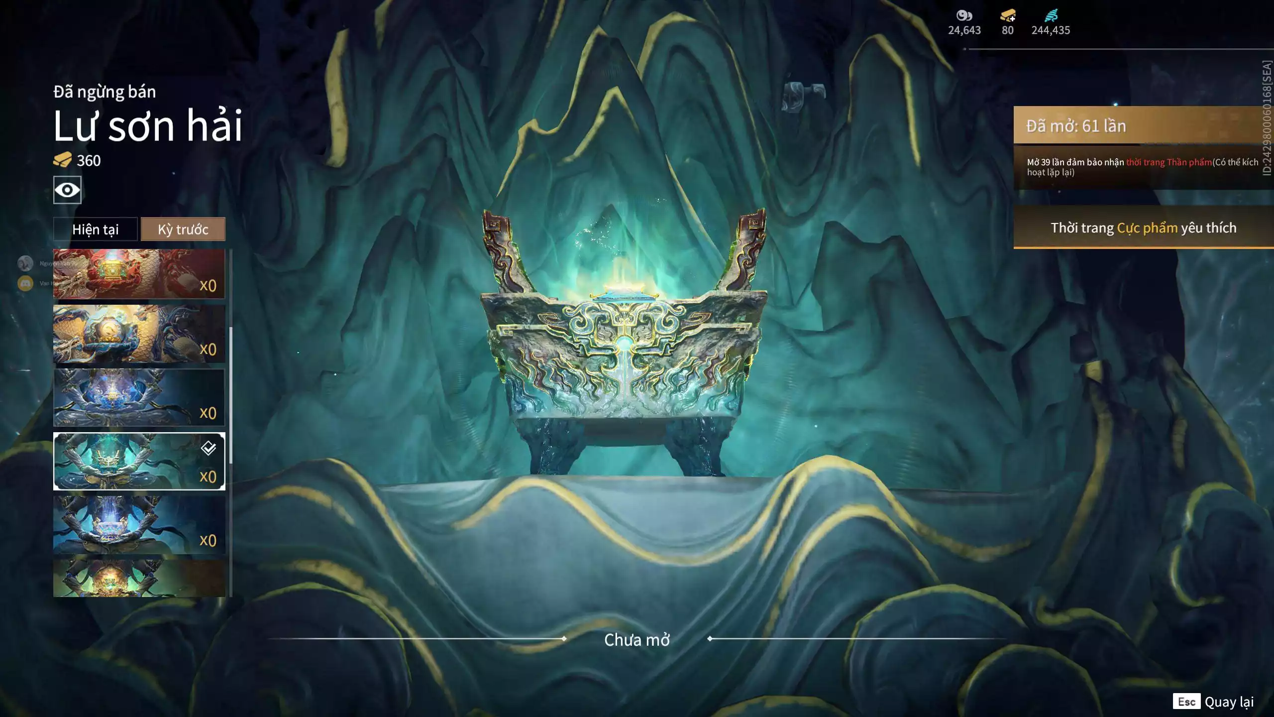 Ảnh Acc 412: 8 Vũ khí đỏ, 5 Trang phục đỏ