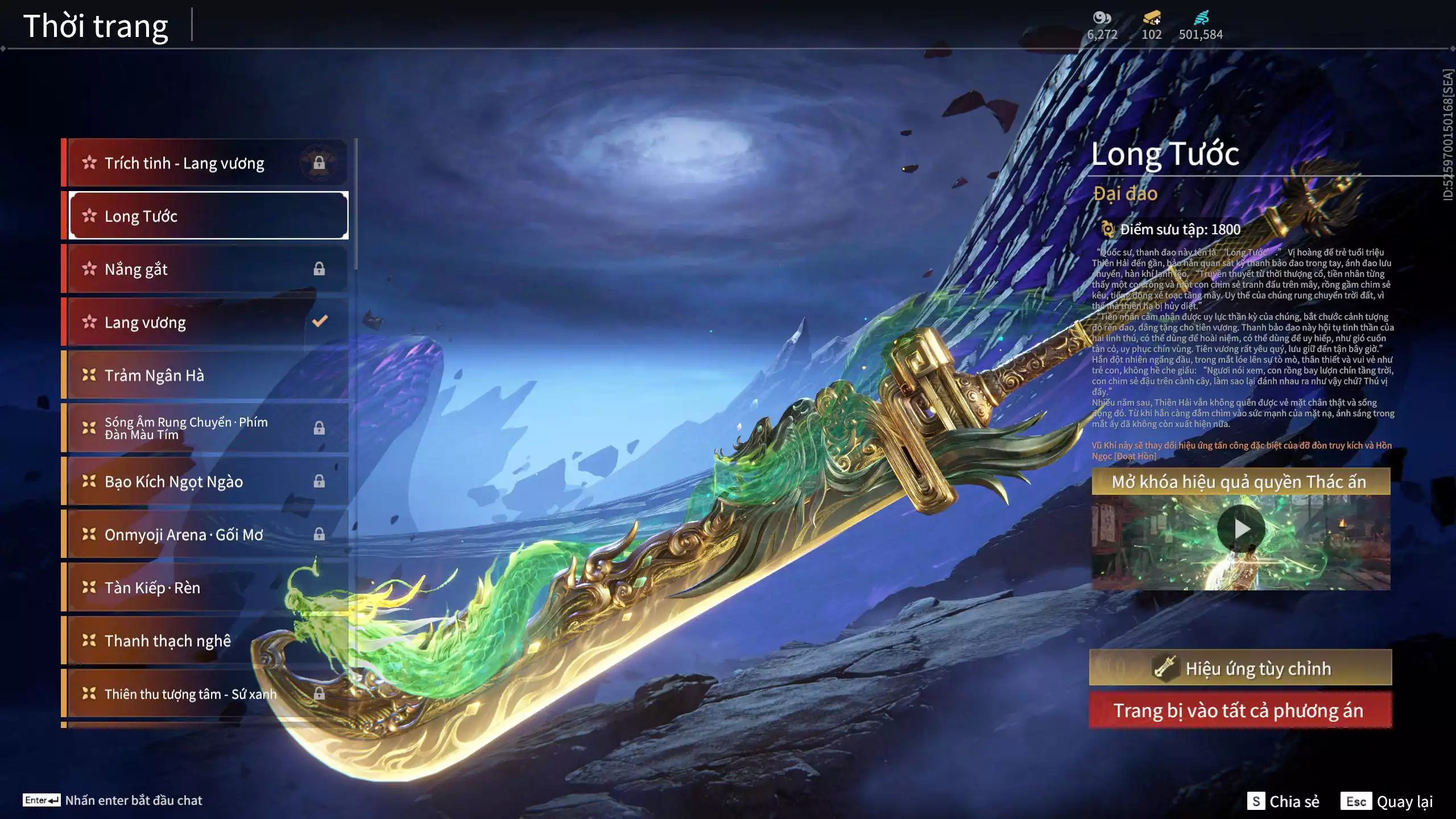 Ảnh Acc 678:10 Vũ khí đỏ, 10 Trang phục đỏ