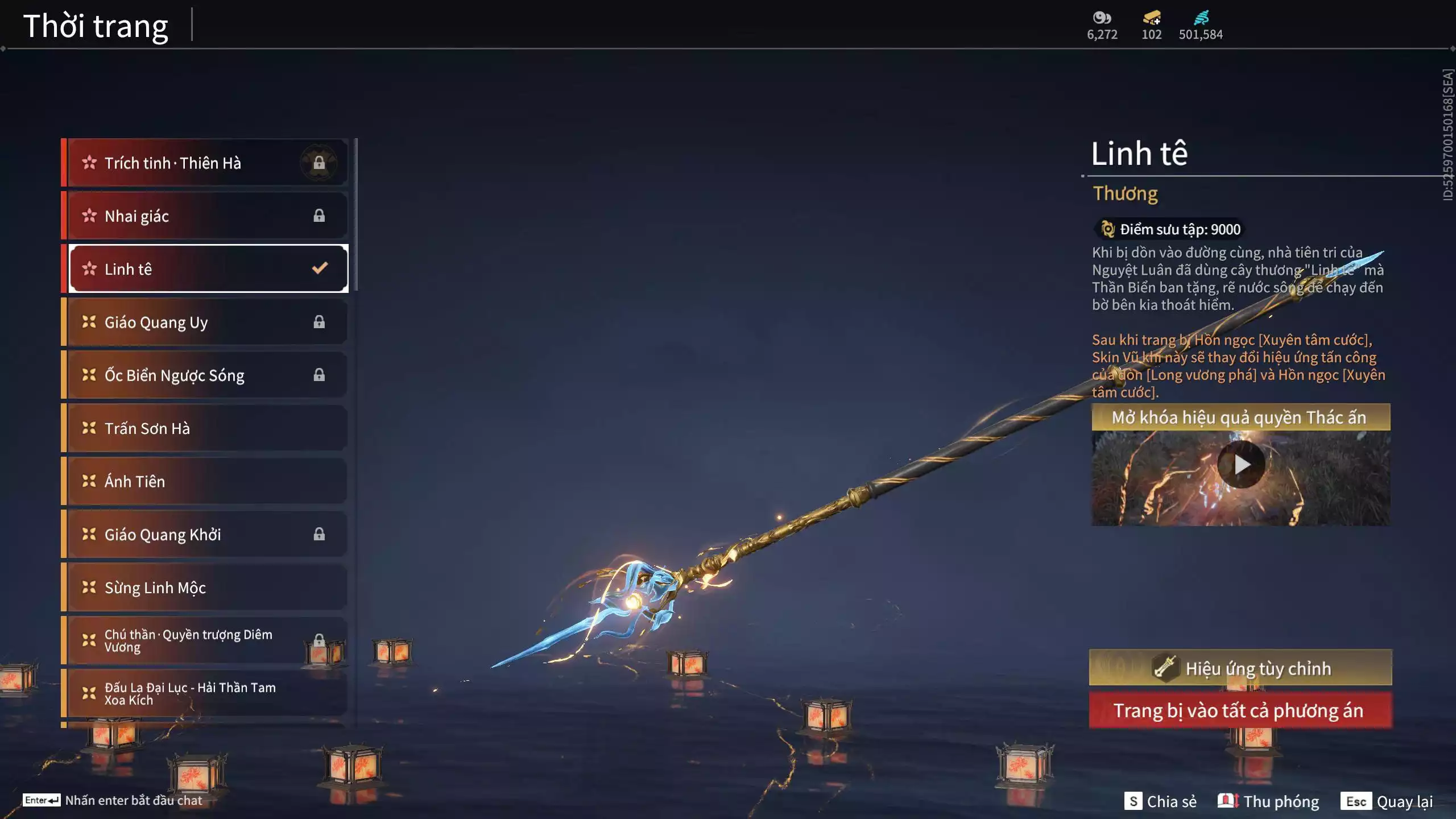 Ảnh Acc 678:10 Vũ khí đỏ, 10 Trang phục đỏ