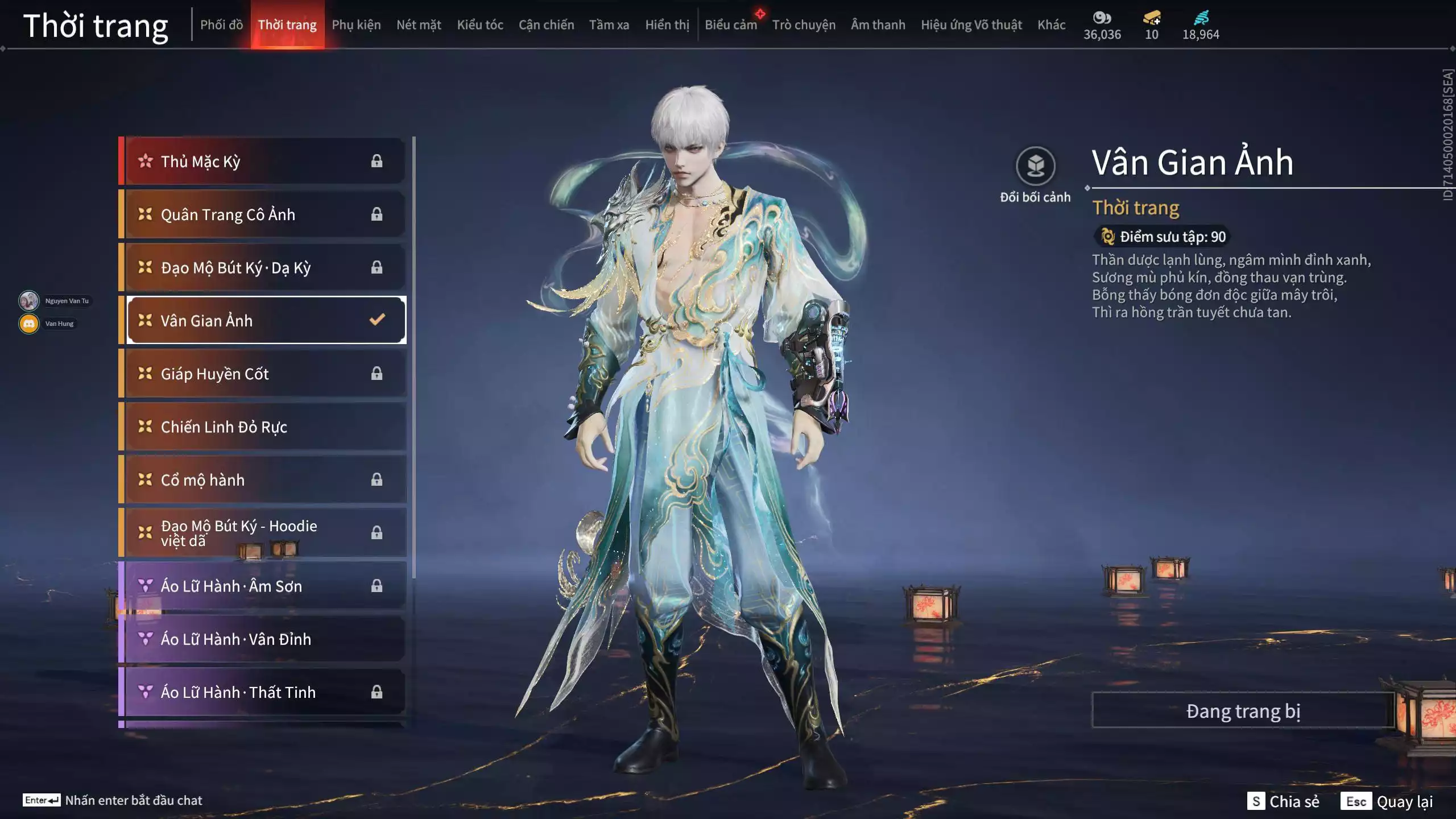 Ảnh Acc 681: 5 Vũ khí đỏ, 2 Trang phục đỏ