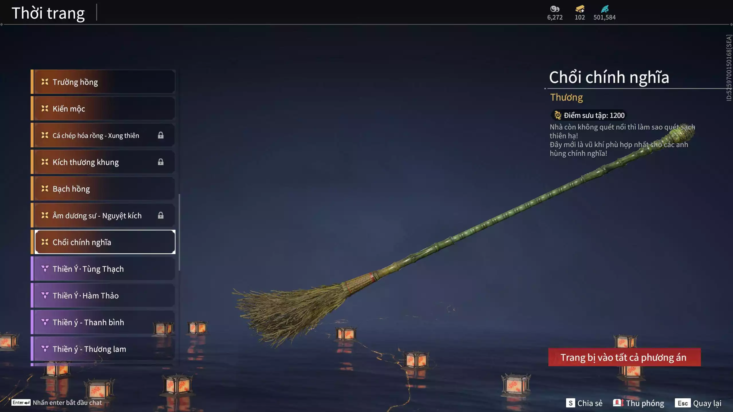 Ảnh Acc 678:10 Vũ khí đỏ, 10 Trang phục đỏ