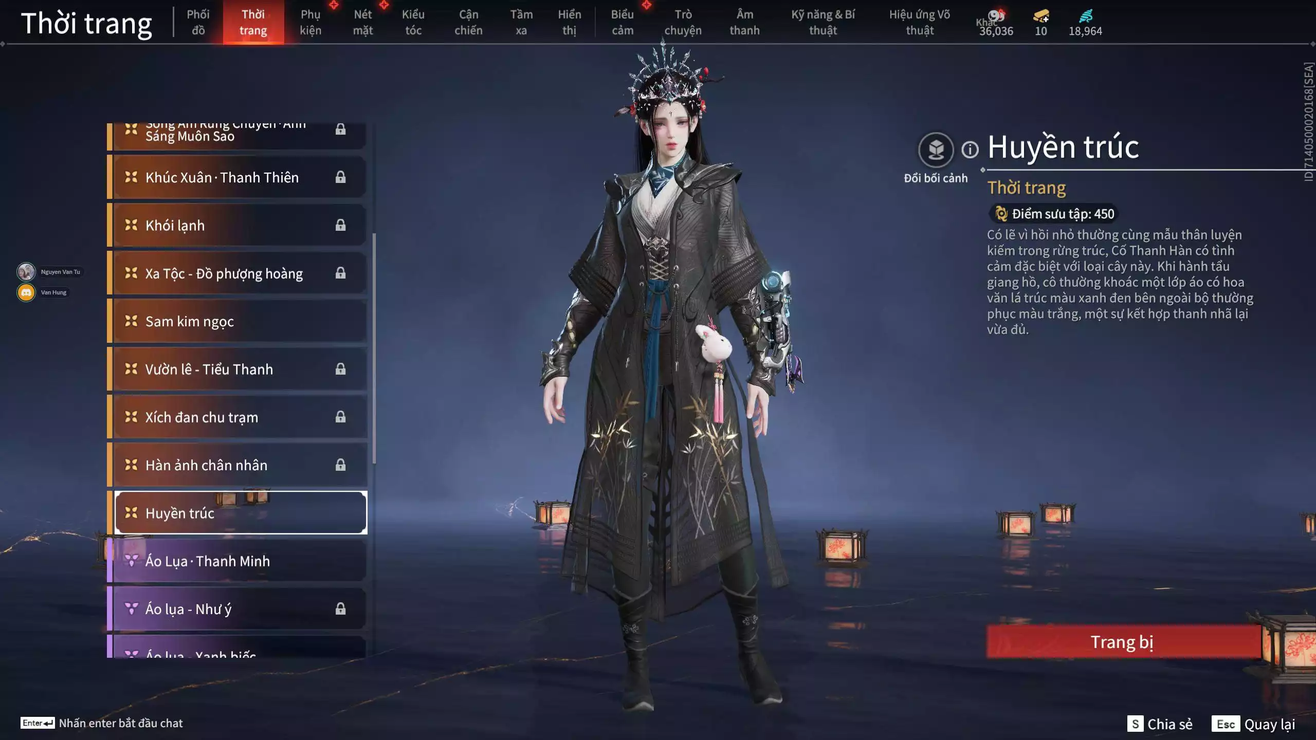 Ảnh Acc 681: 5 Vũ khí đỏ, 2 Trang phục đỏ