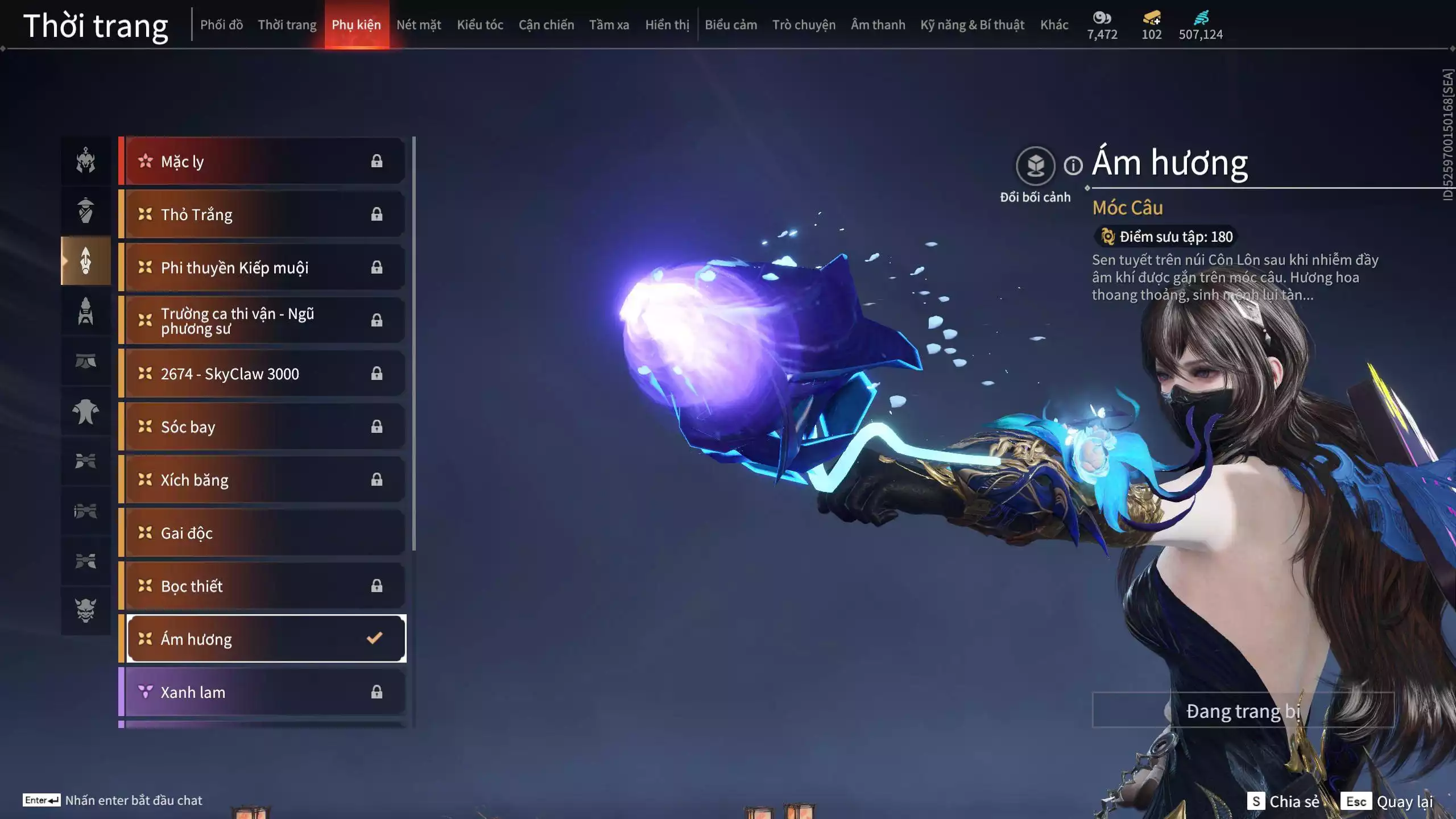 Ảnh Acc 678:10 Vũ khí đỏ, 10 Trang phục đỏ