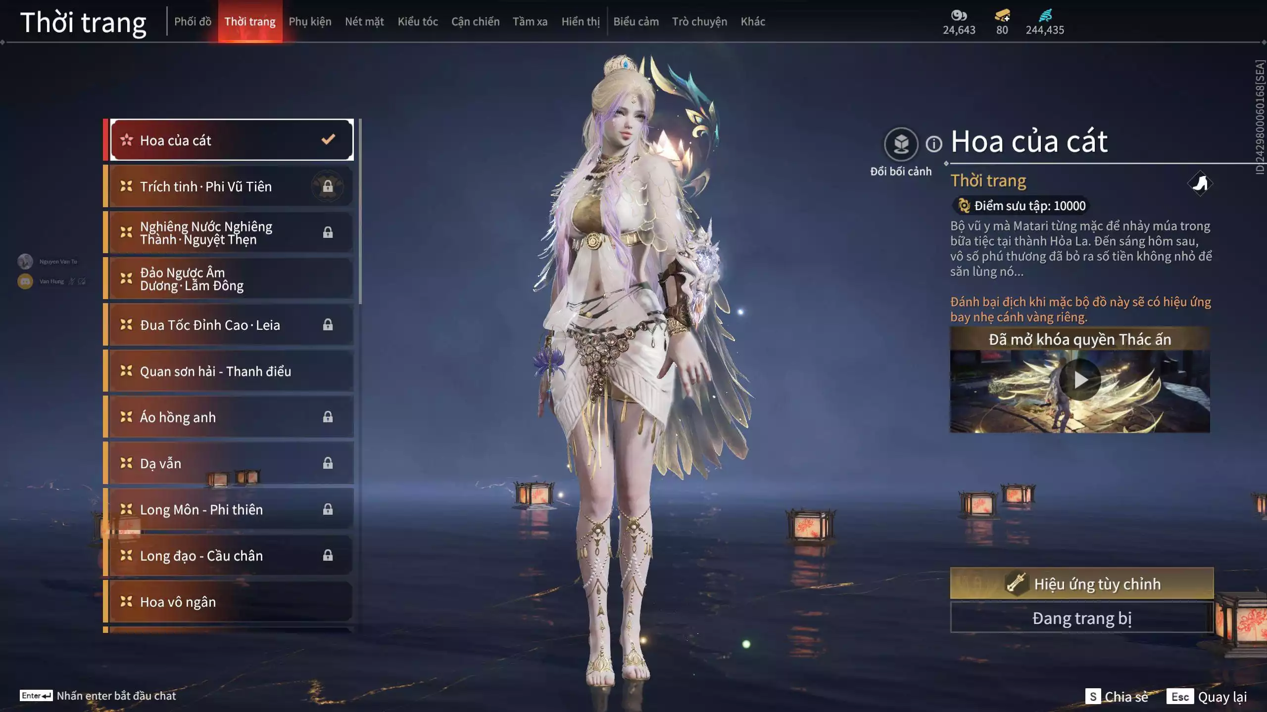 Ảnh Acc 412: 8 Vũ khí đỏ, 5 Trang phục đỏ