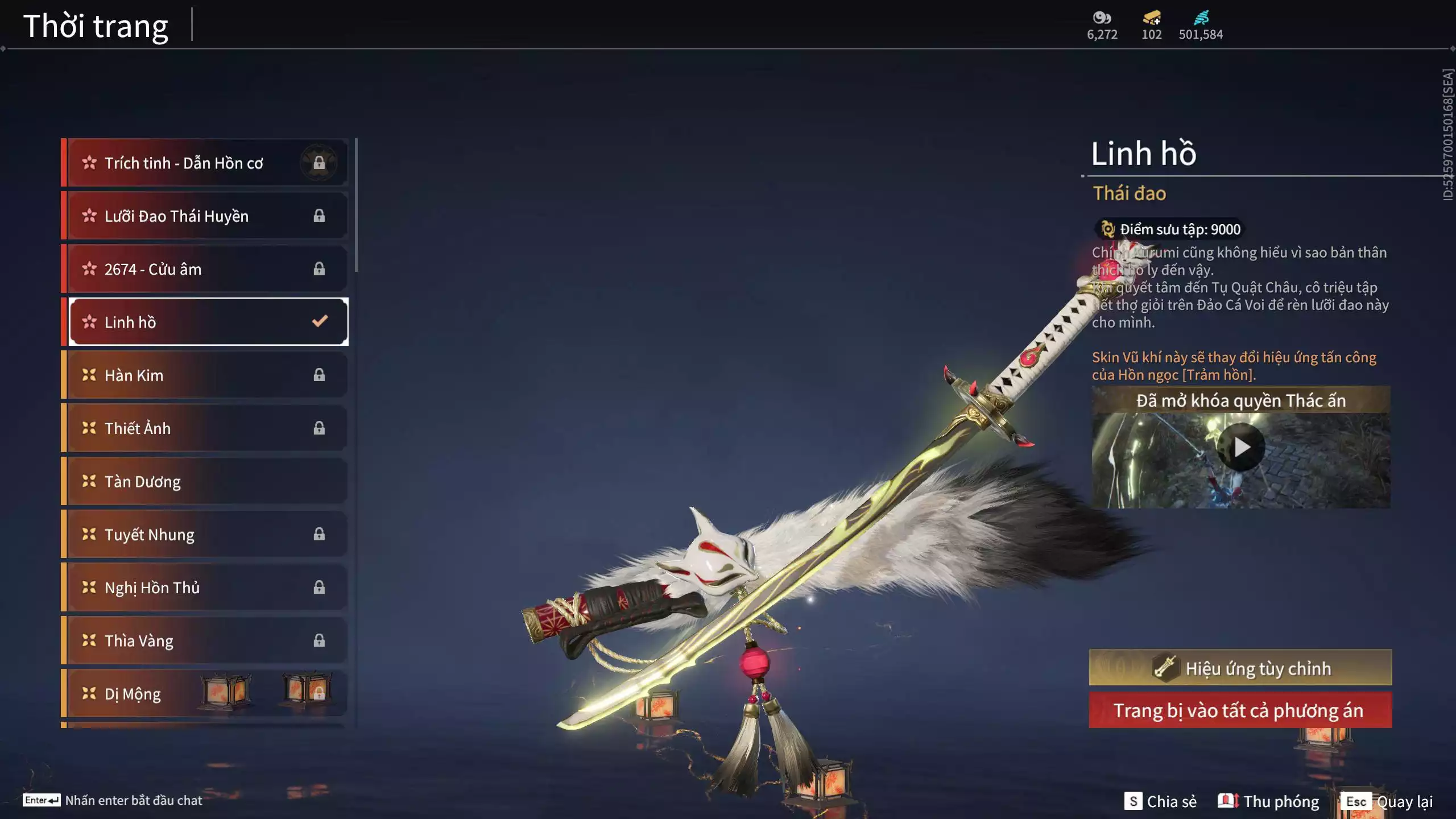 Ảnh Acc 678:10 Vũ khí đỏ, 10 Trang phục đỏ