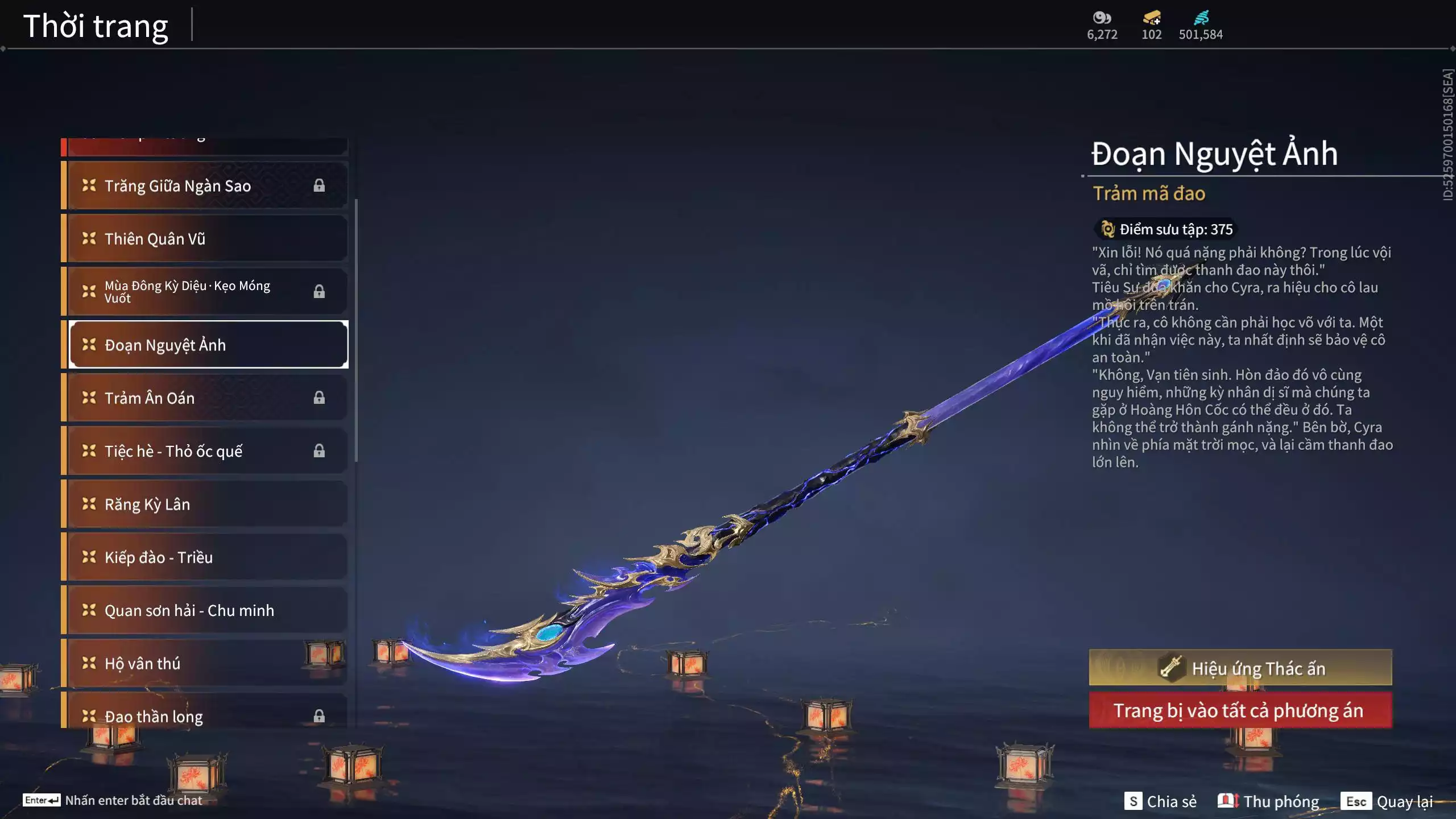 Ảnh Acc 678:10 Vũ khí đỏ, 10 Trang phục đỏ