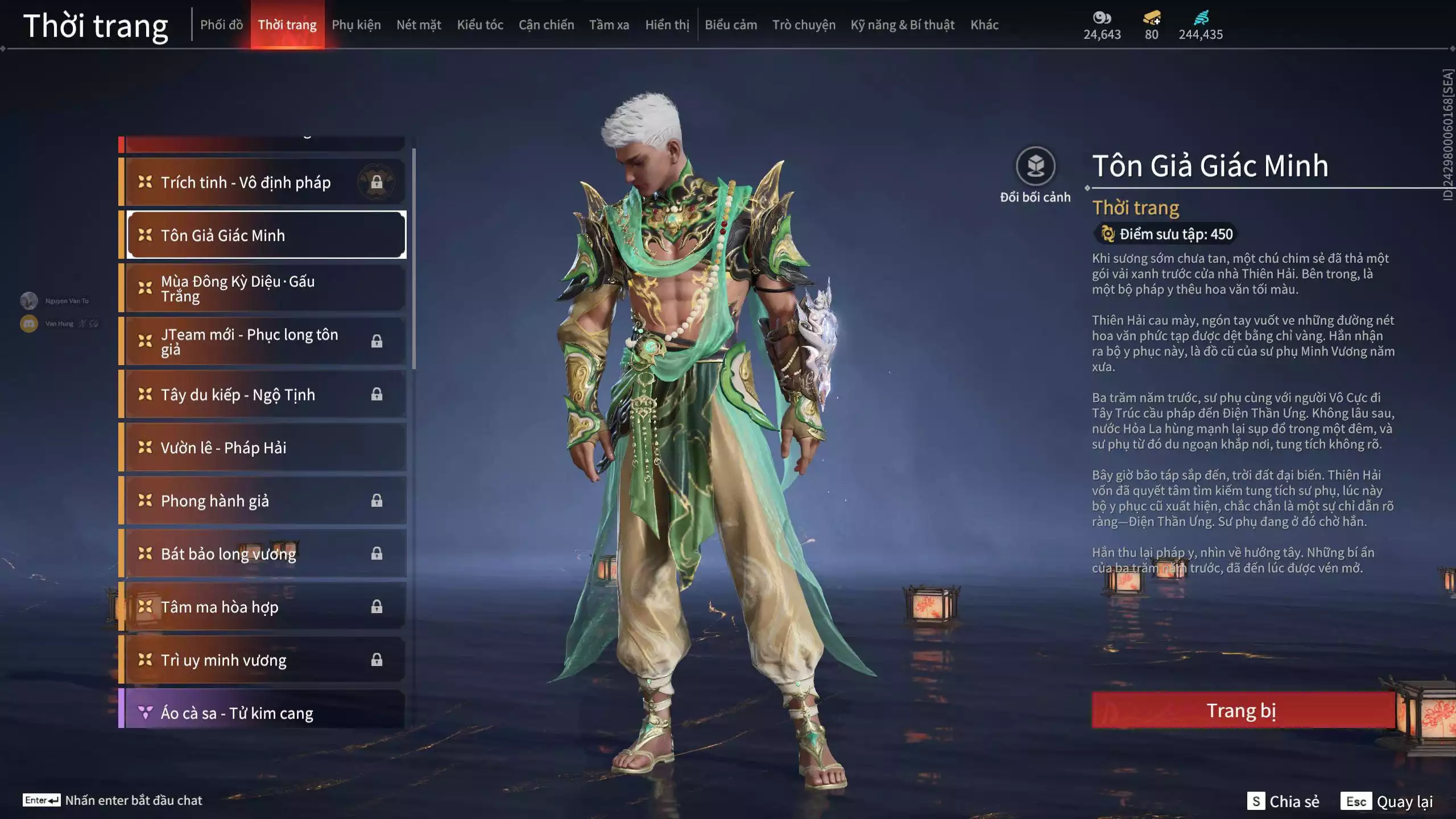 Ảnh Acc 412: 8 Vũ khí đỏ, 5 Trang phục đỏ