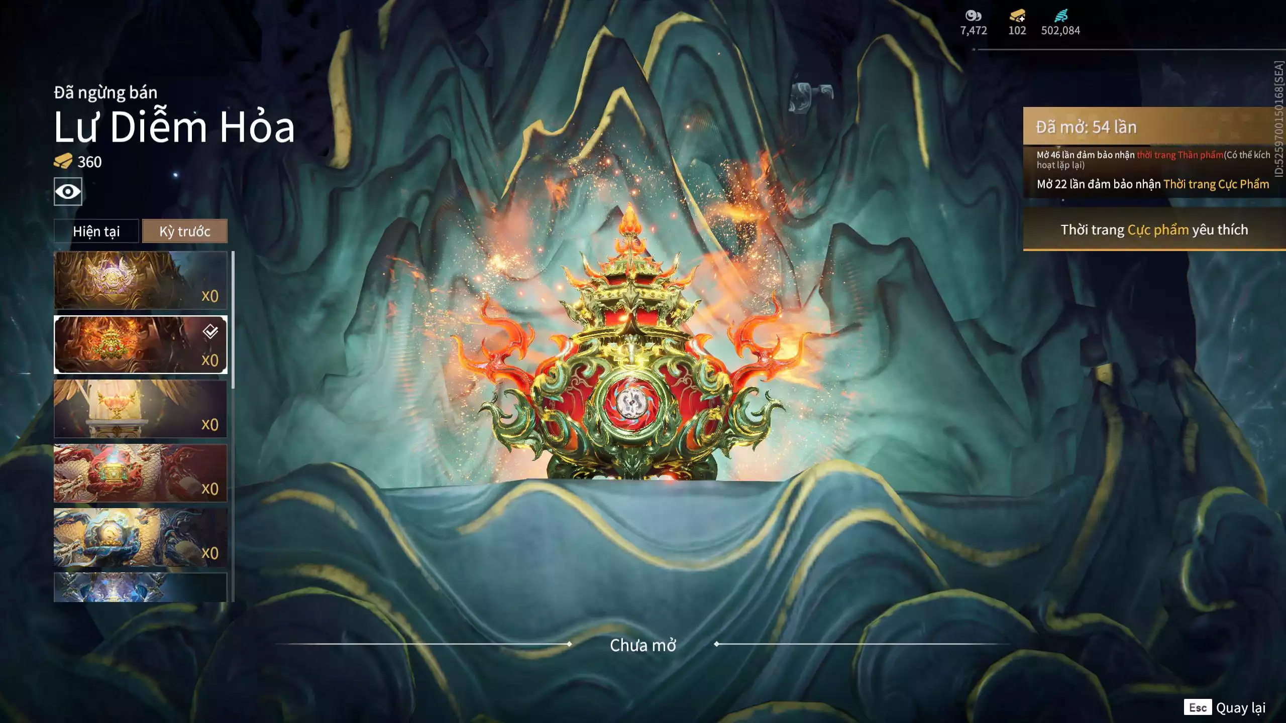 Ảnh Acc 678:10 Vũ khí đỏ, 10 Trang phục đỏ