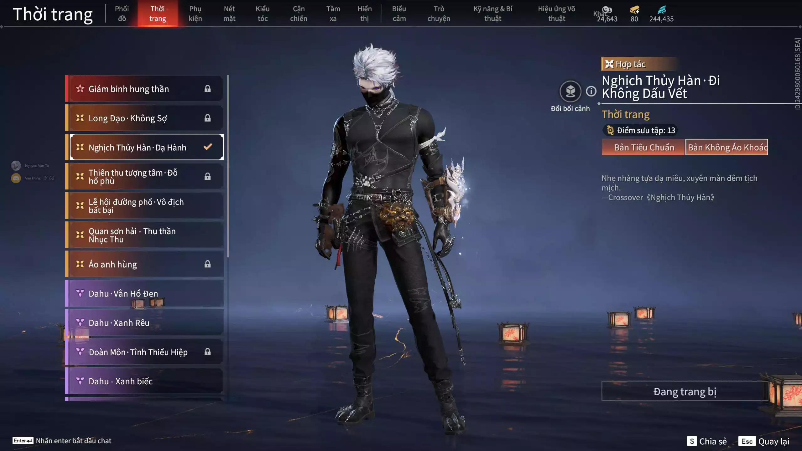 Ảnh Acc 412: 8 Vũ khí đỏ, 5 Trang phục đỏ