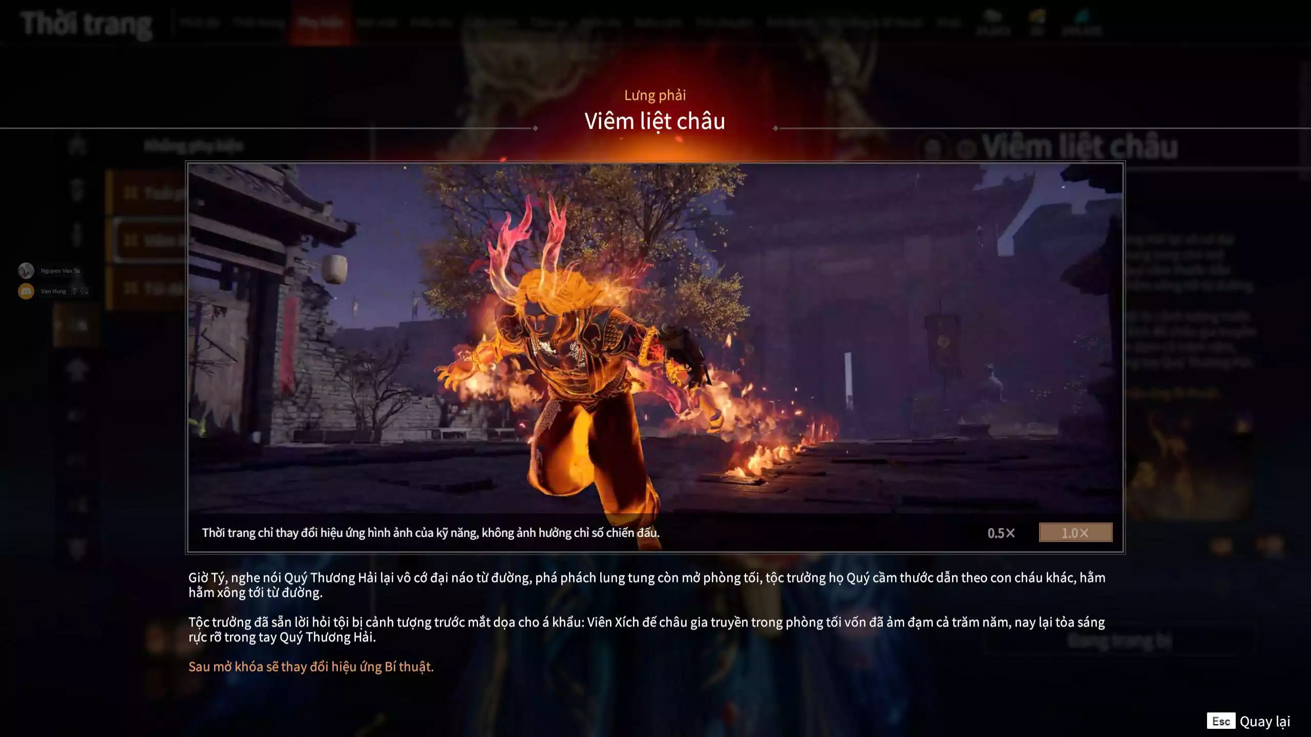 Ảnh Acc 412: 8 Vũ khí đỏ, 5 Trang phục đỏ