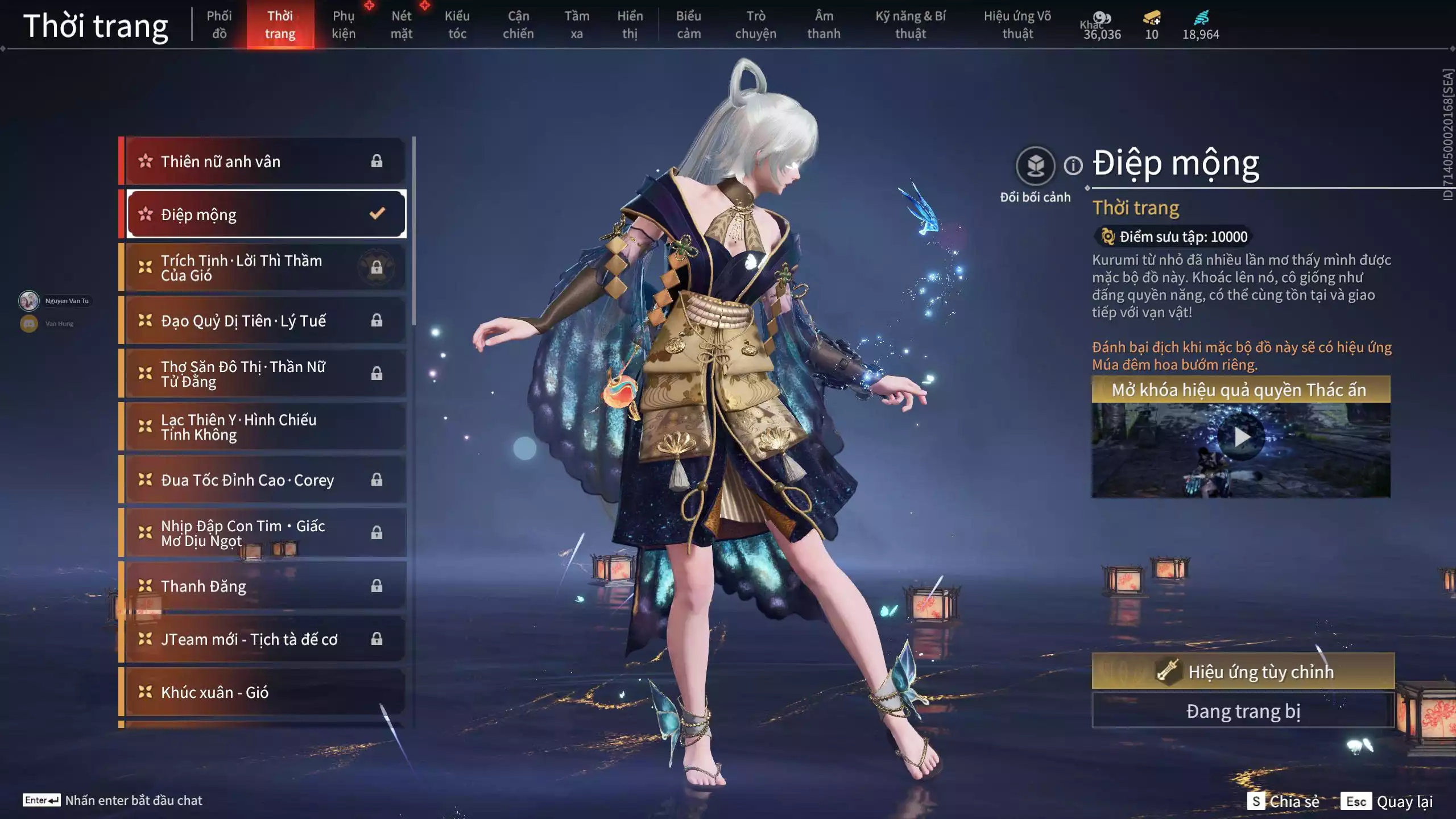 Ảnh Acc 681: 5 Vũ khí đỏ, 2 Trang phục đỏ