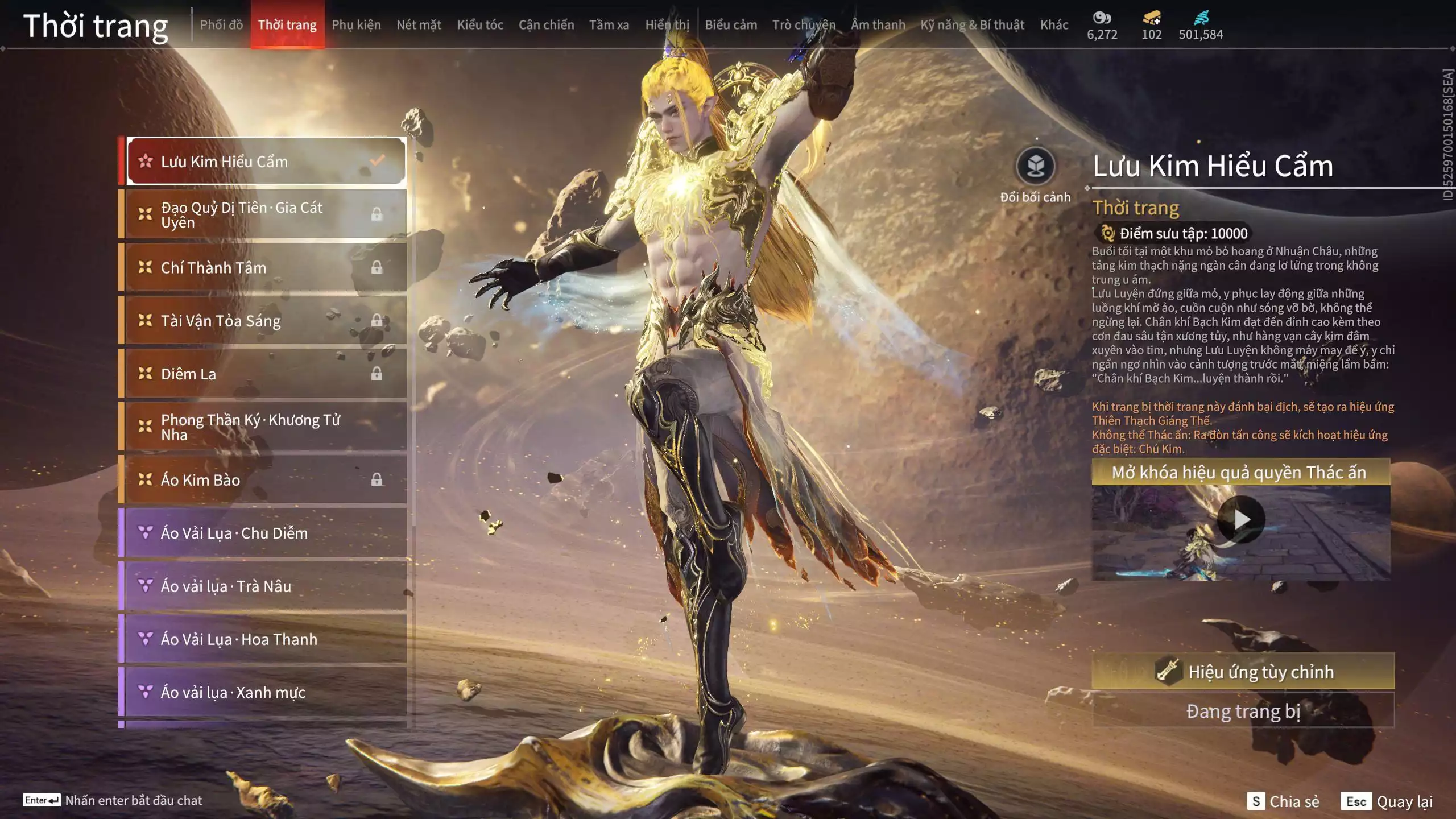 Ảnh Acc 678:10 Vũ khí đỏ, 10 Trang phục đỏ