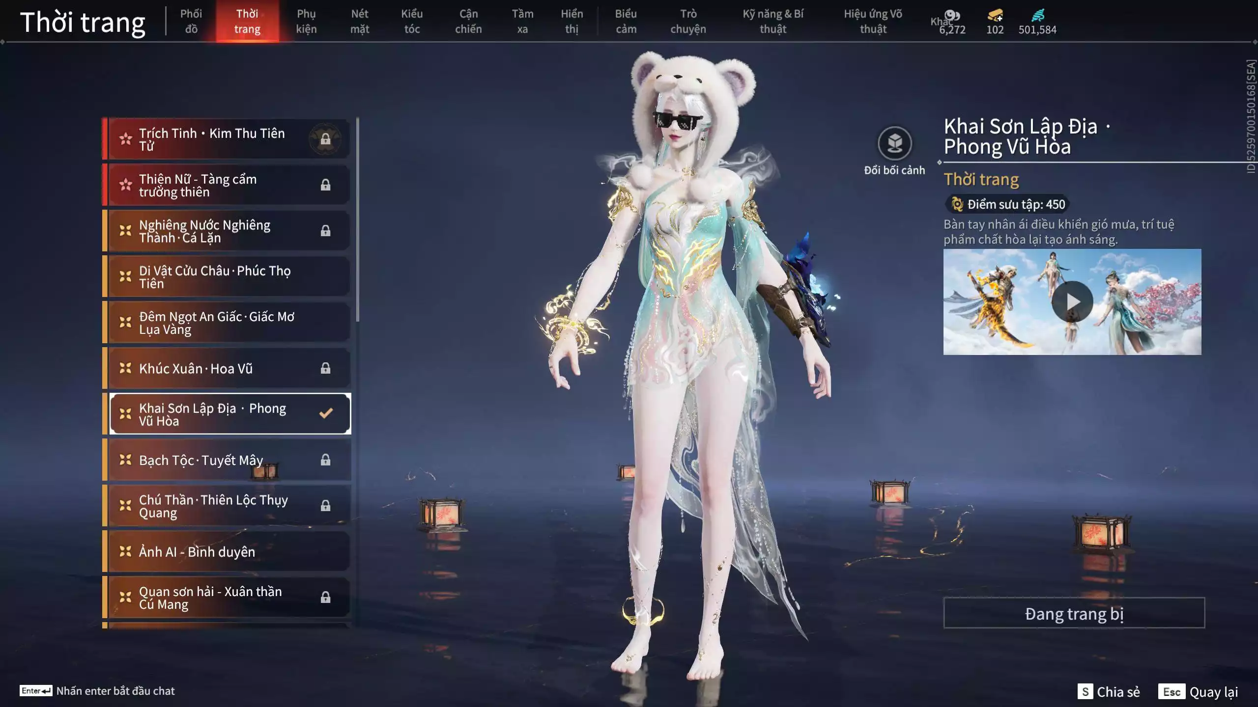 Ảnh Acc 678:10 Vũ khí đỏ, 10 Trang phục đỏ