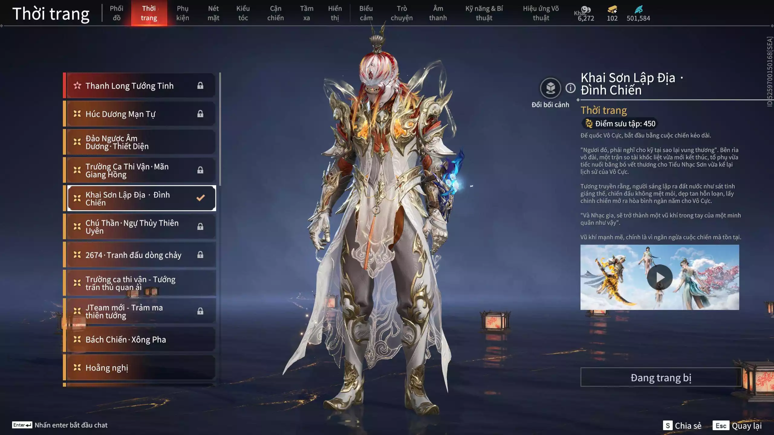 Ảnh Acc 678:10 Vũ khí đỏ, 10 Trang phục đỏ