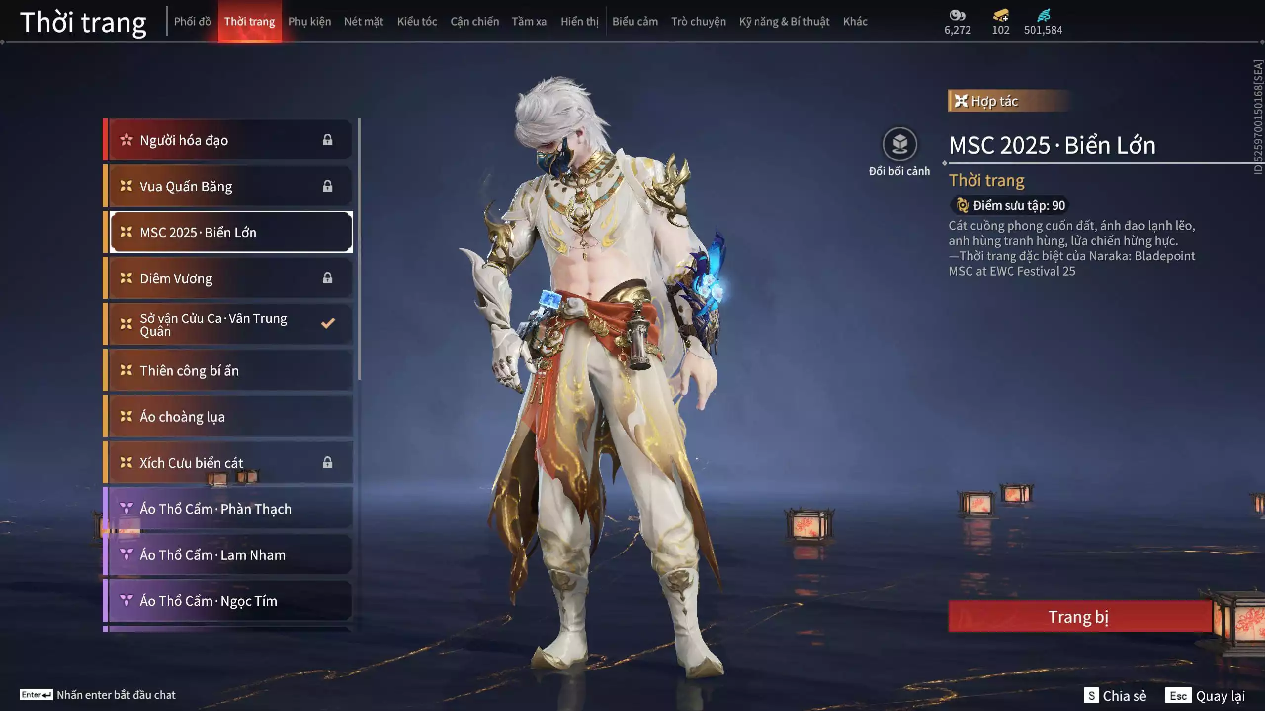 Ảnh Acc 678:10 Vũ khí đỏ, 10 Trang phục đỏ