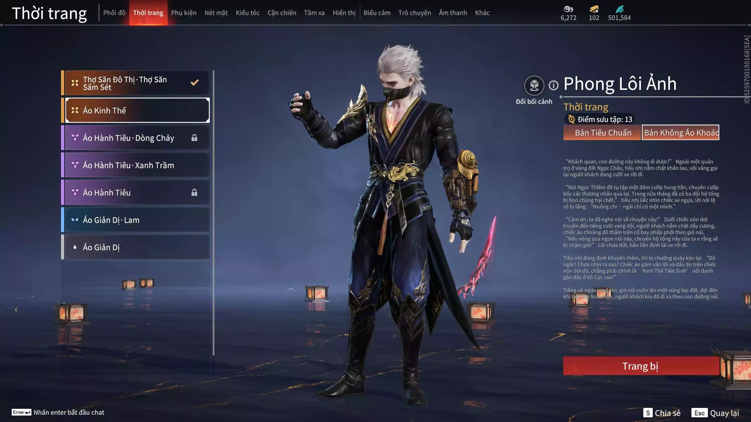 Ảnh Acc 678:10 Vũ khí đỏ, 10 Trang phục đỏ