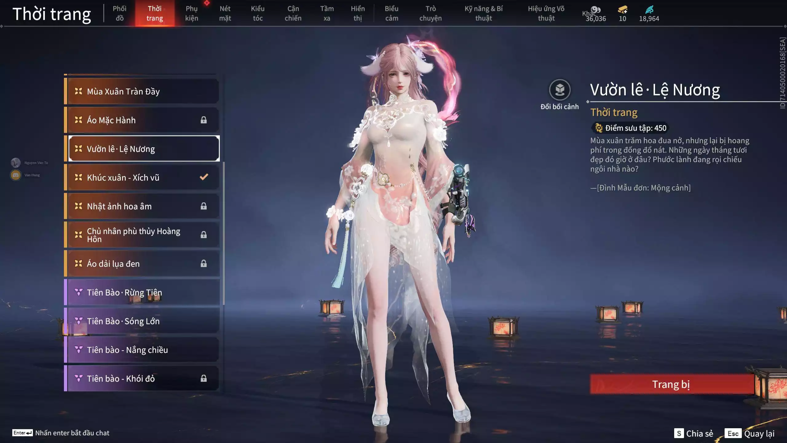 Ảnh Acc 681: 5 Vũ khí đỏ, 2 Trang phục đỏ