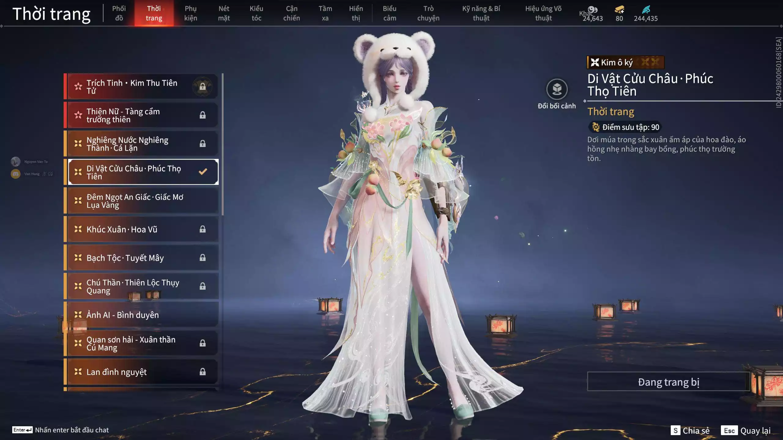 Ảnh Acc 412: 8 Vũ khí đỏ, 5 Trang phục đỏ