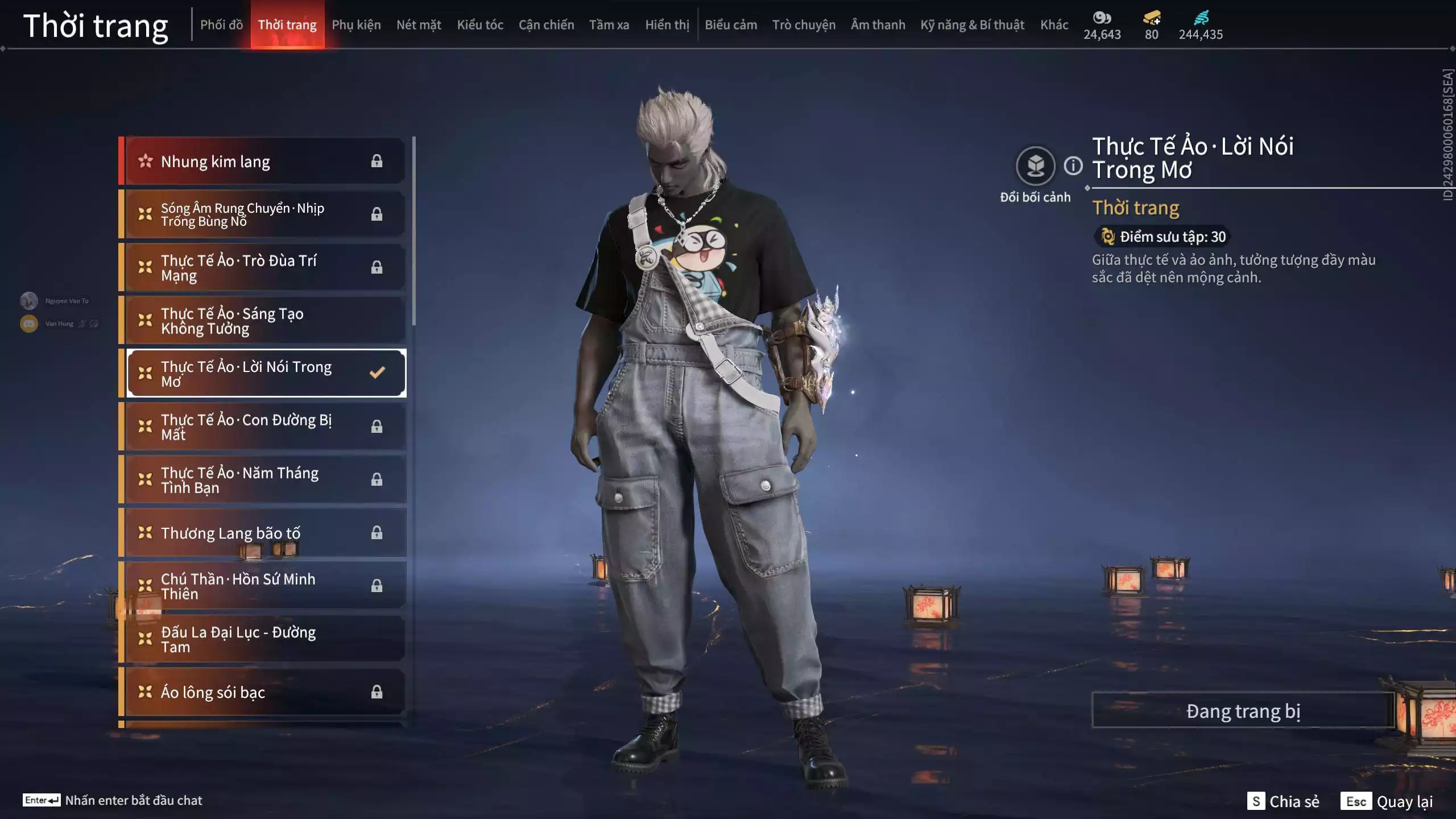 Ảnh Acc 412: 8 Vũ khí đỏ, 5 Trang phục đỏ