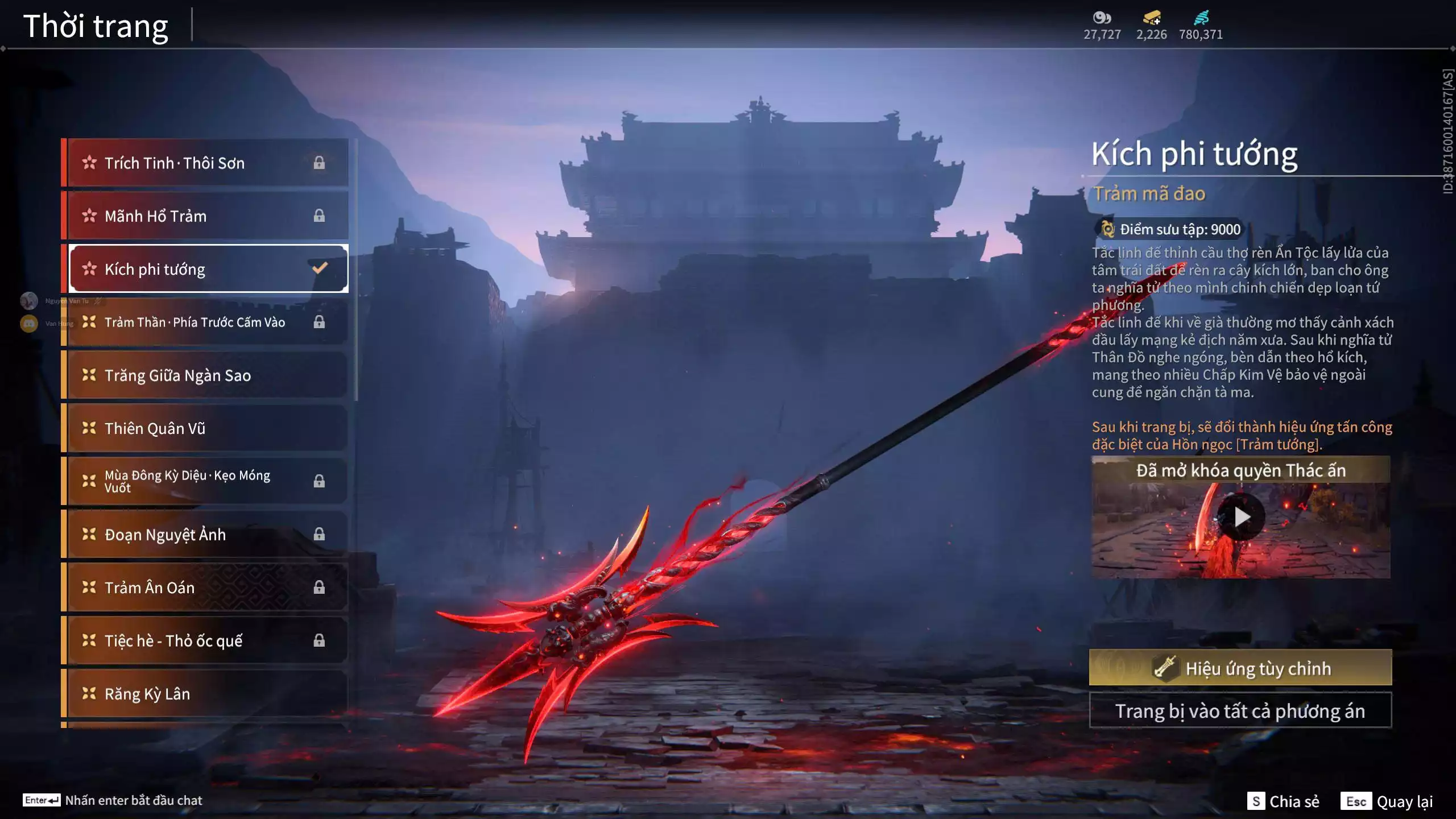 Ảnh Acc 684: ***Siêu Vip Pro***