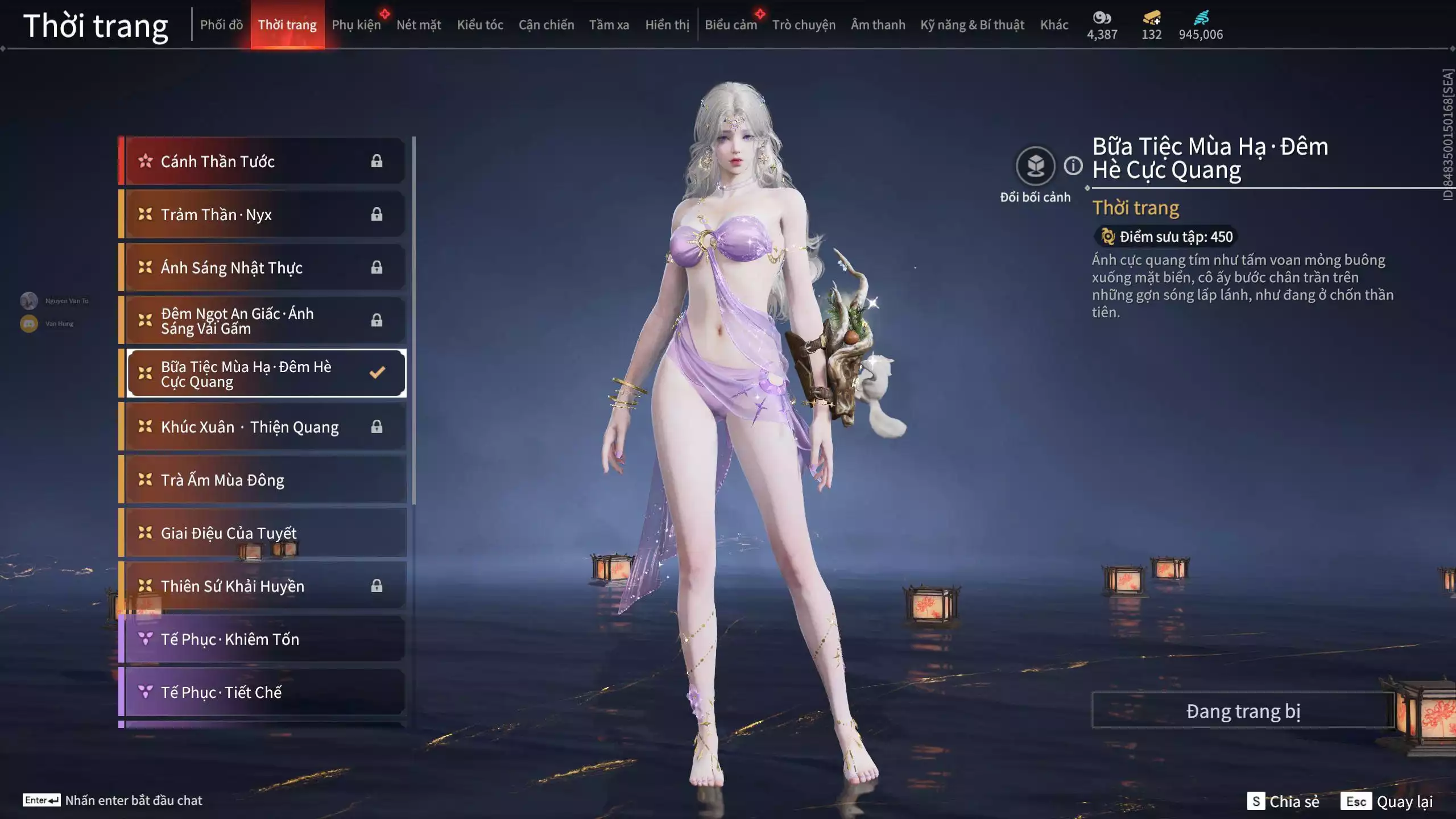 Ảnh Acc 664: 7 Vũ khí đỏ, 5 Trang phục đỏ