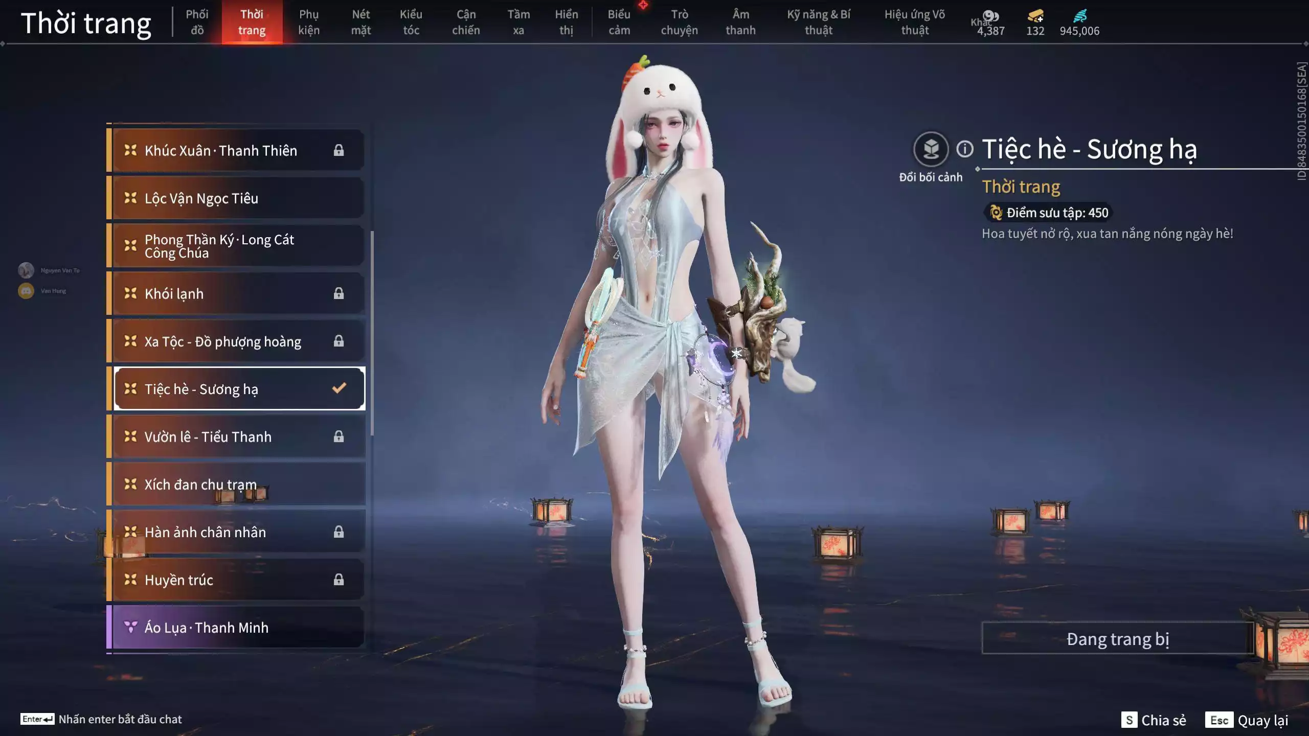 Ảnh Acc 664: 7 Vũ khí đỏ, 5 Trang phục đỏ