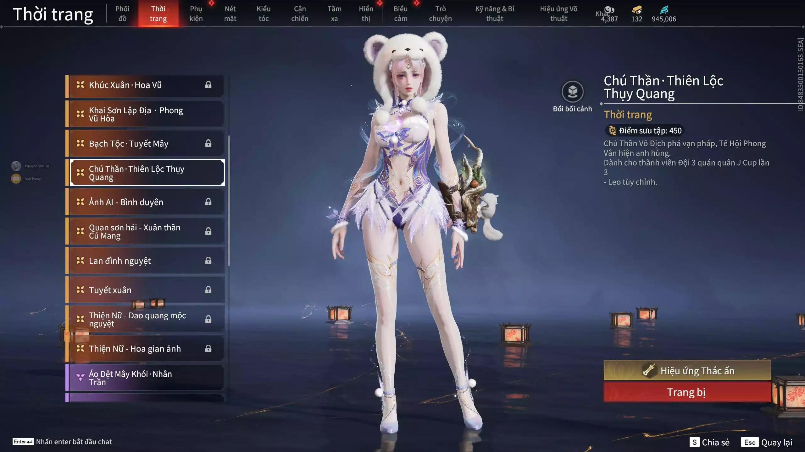 Ảnh Acc 664: 7 Vũ khí đỏ, 5 Trang phục đỏ