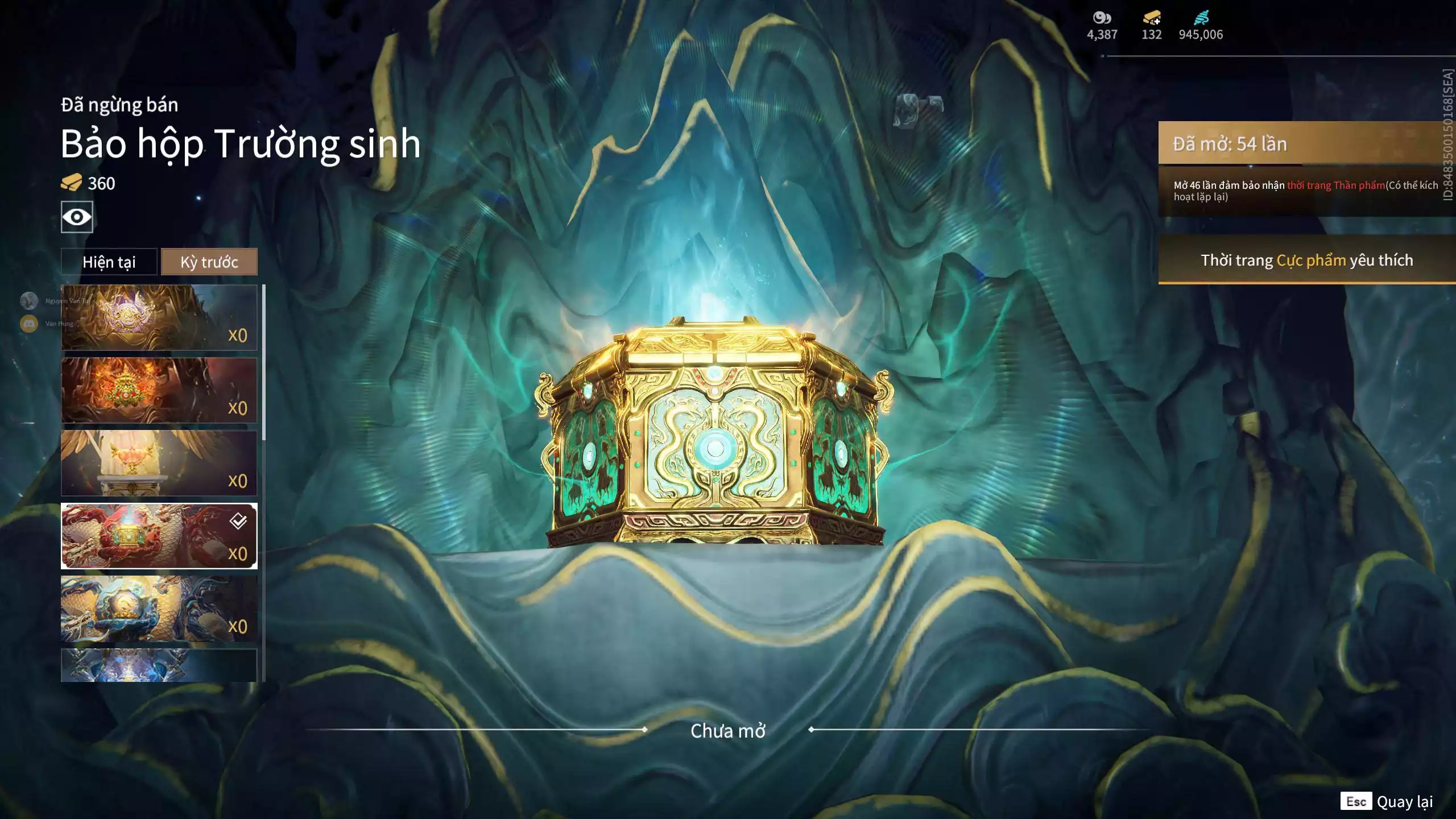 Ảnh Acc 664: 7 Vũ khí đỏ, 5 Trang phục đỏ