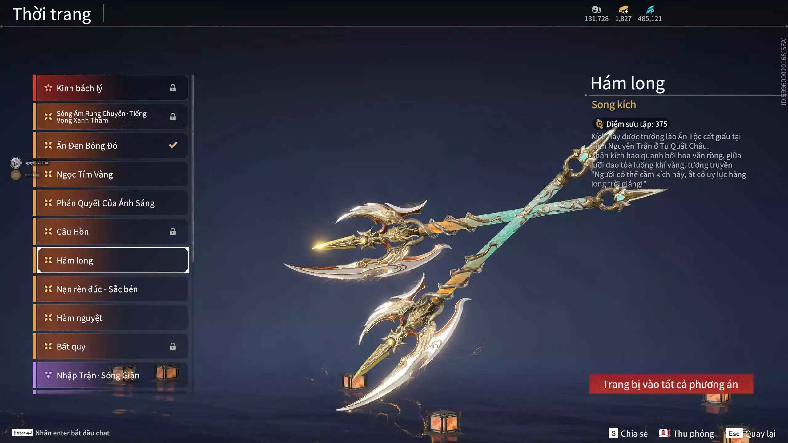 Ảnh Acc 682:***Đã Cọc***