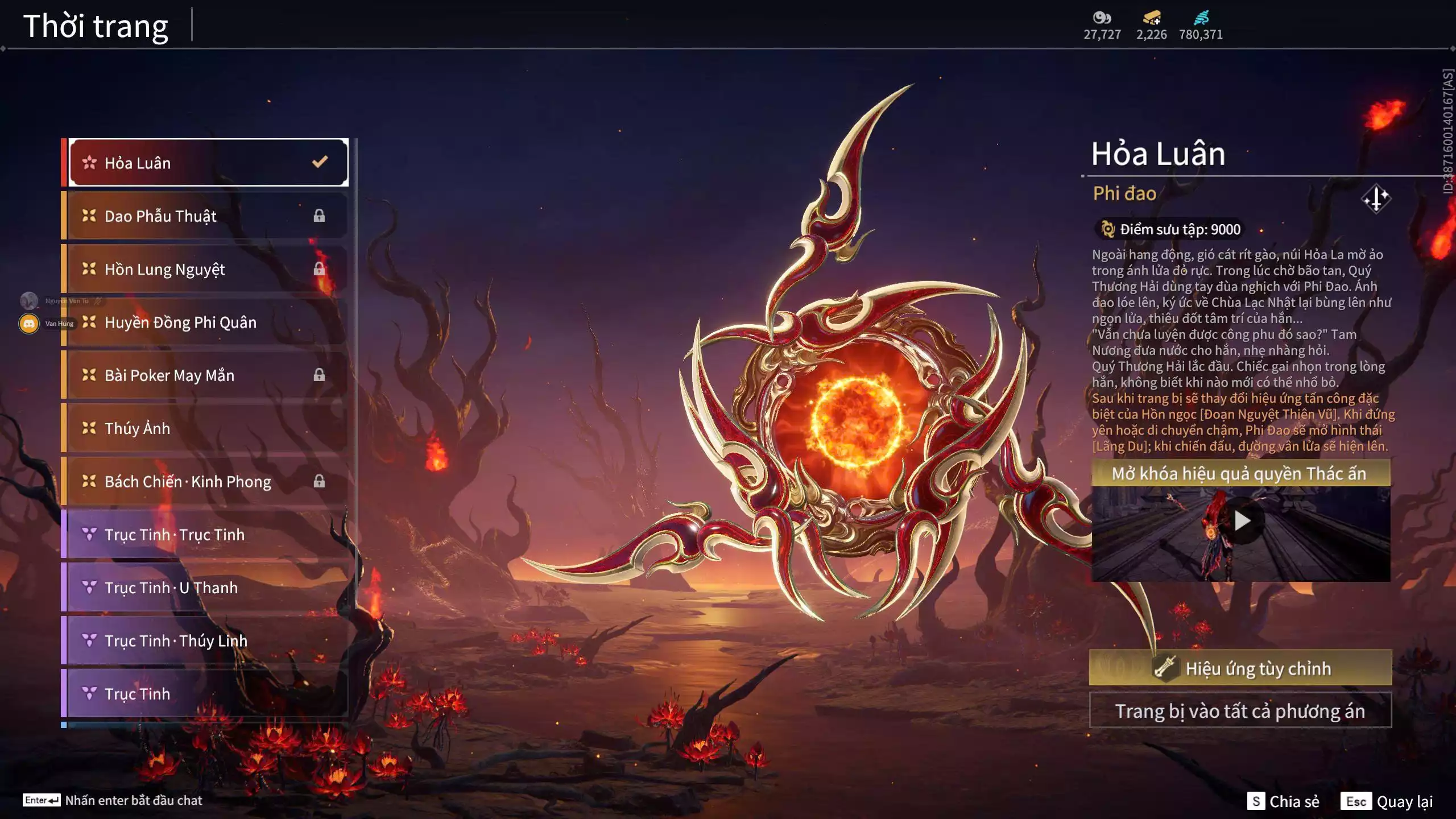 Ảnh Acc 684: ***Siêu Vip Pro***