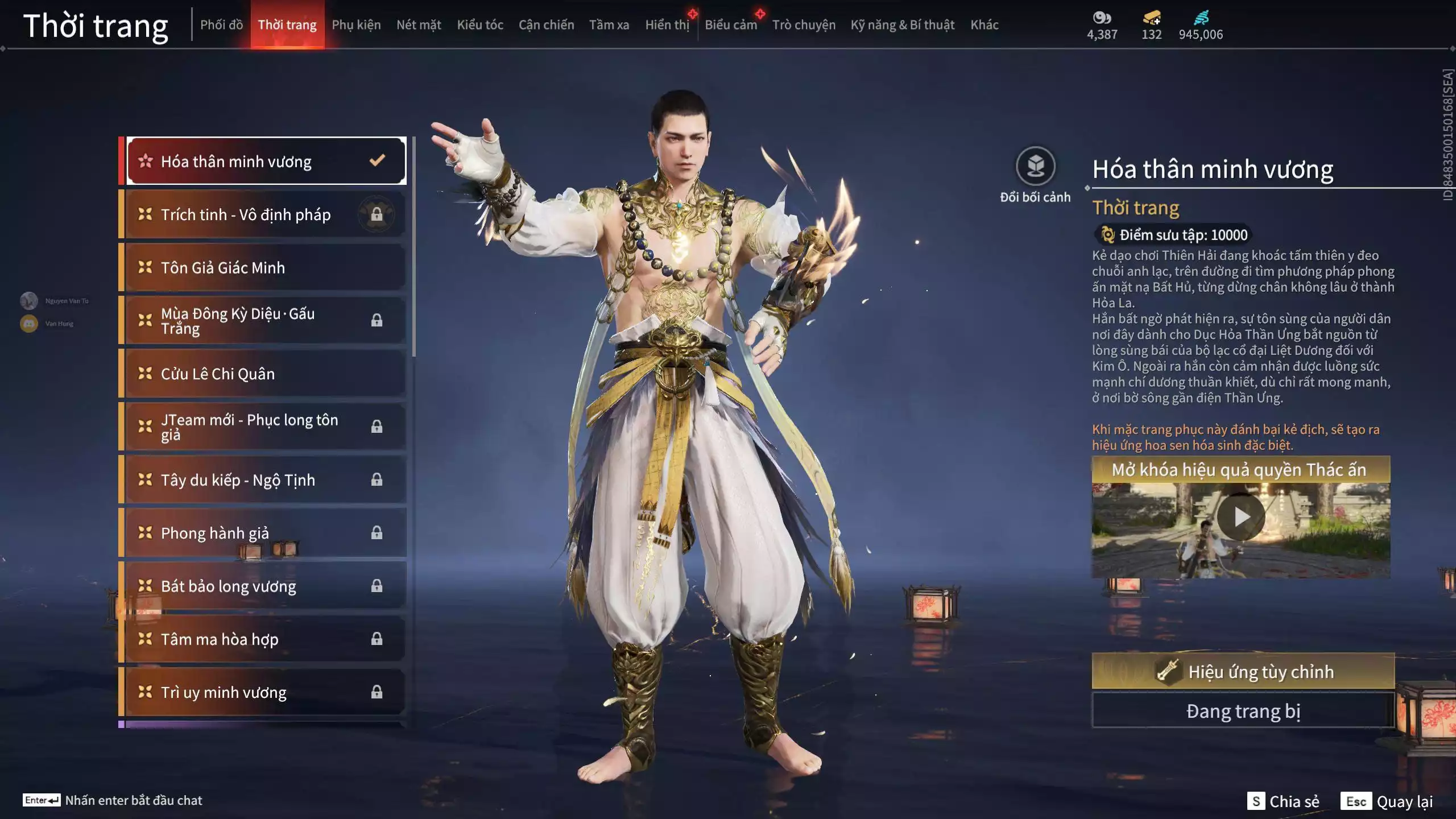 Ảnh Acc 664: 7 Vũ khí đỏ, 5 Trang phục đỏ