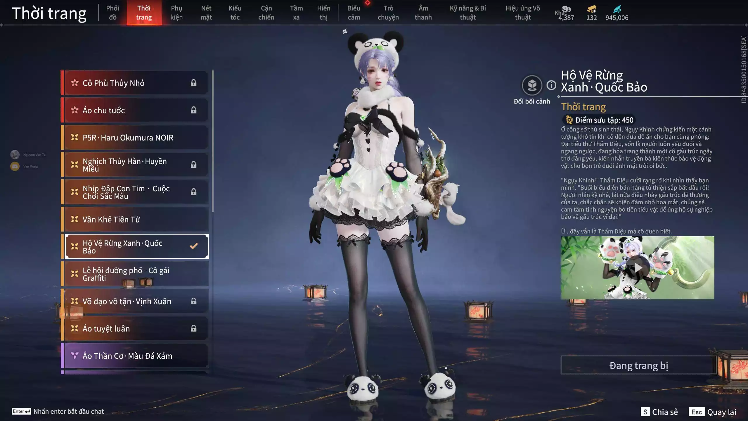 Ảnh Acc 664: 7 Vũ khí đỏ, 5 Trang phục đỏ