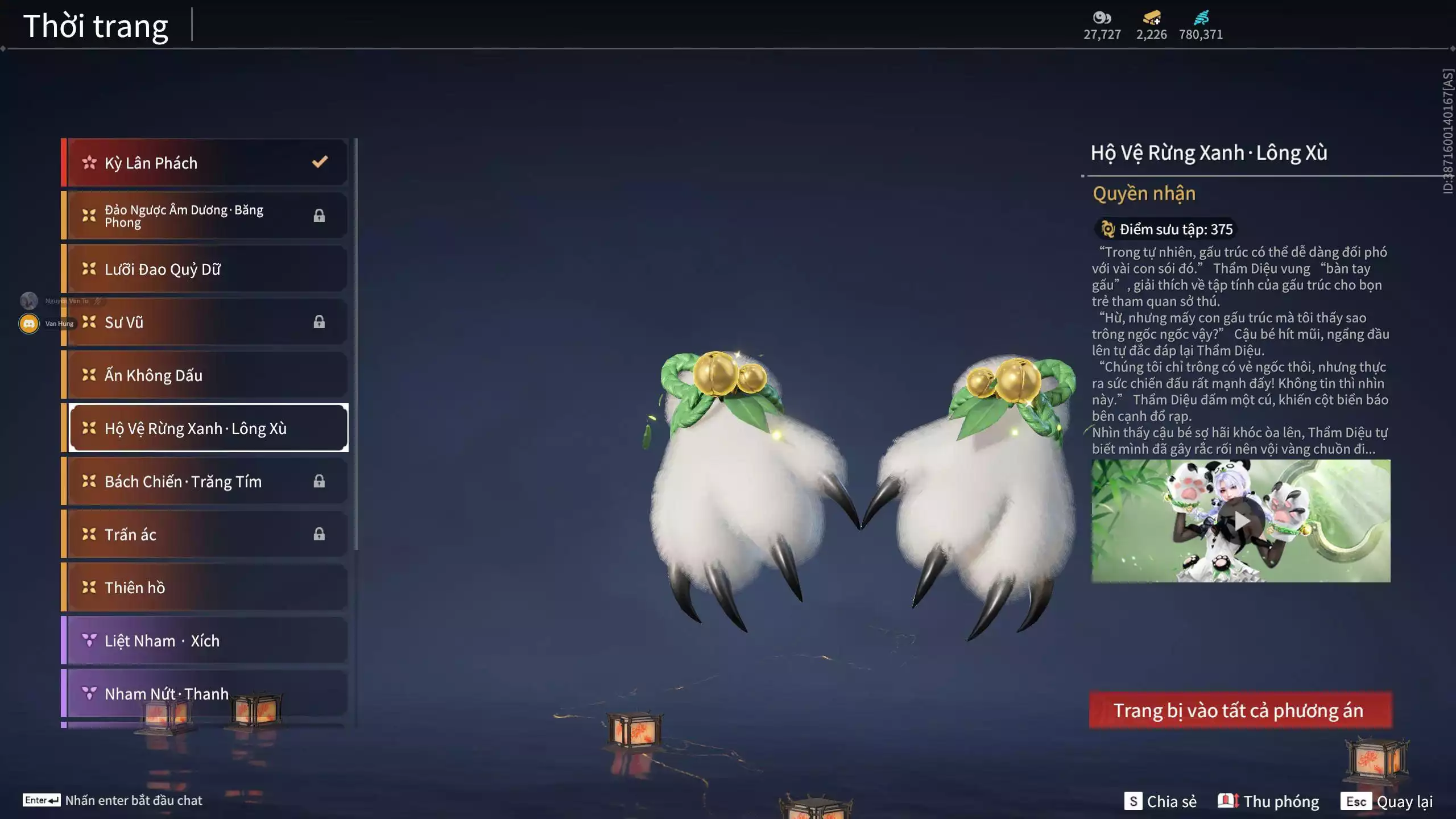 Ảnh Acc 684: ***Siêu Vip Pro***