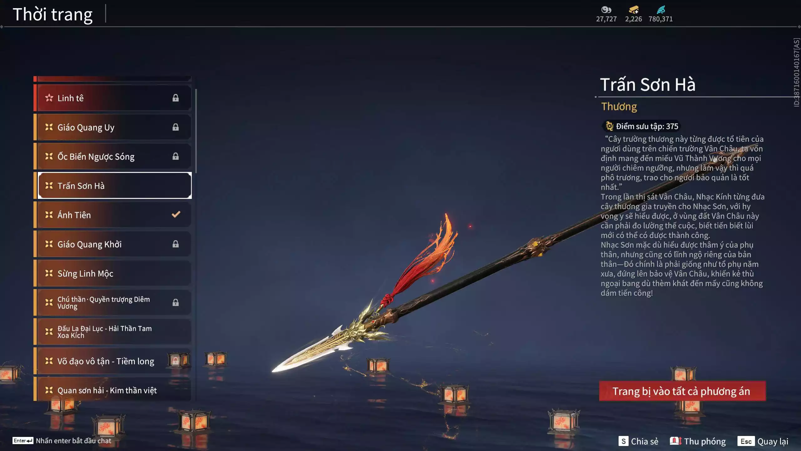 Ảnh Acc 684: ***Siêu Vip Pro***