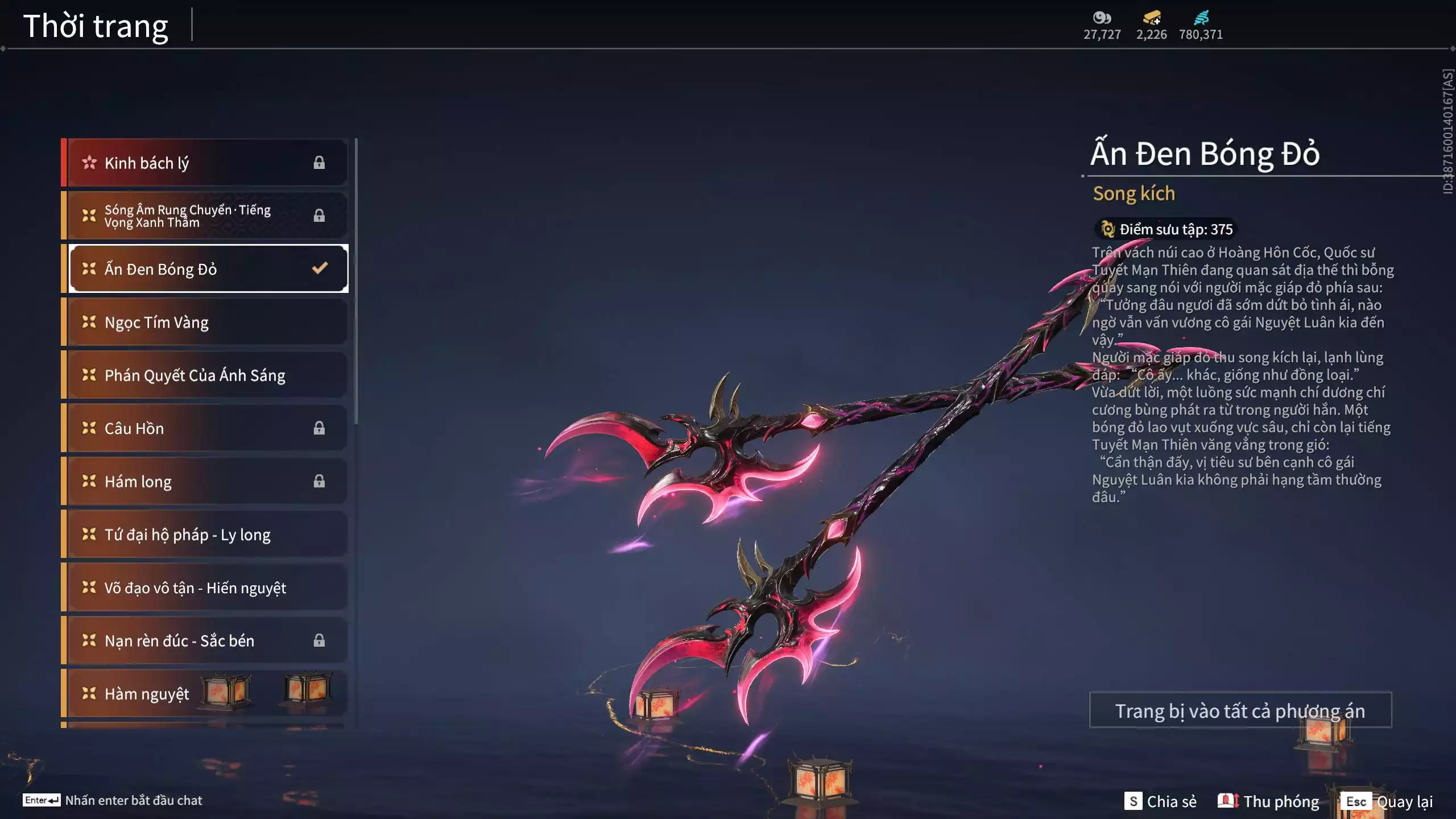 Ảnh Acc 684: ***Siêu Vip Pro***