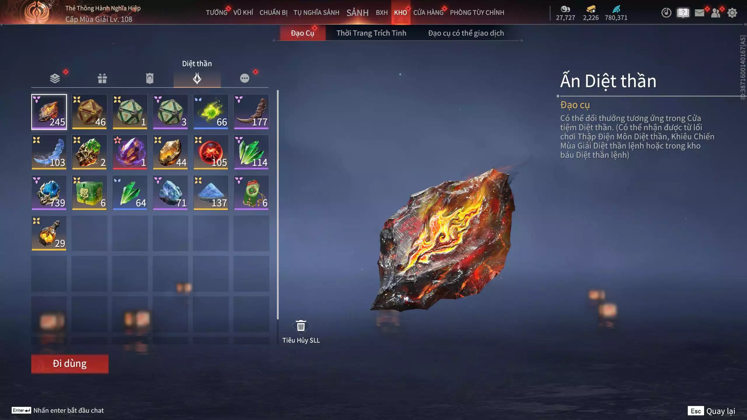 Ảnh Acc 684: ***Siêu Vip Pro***