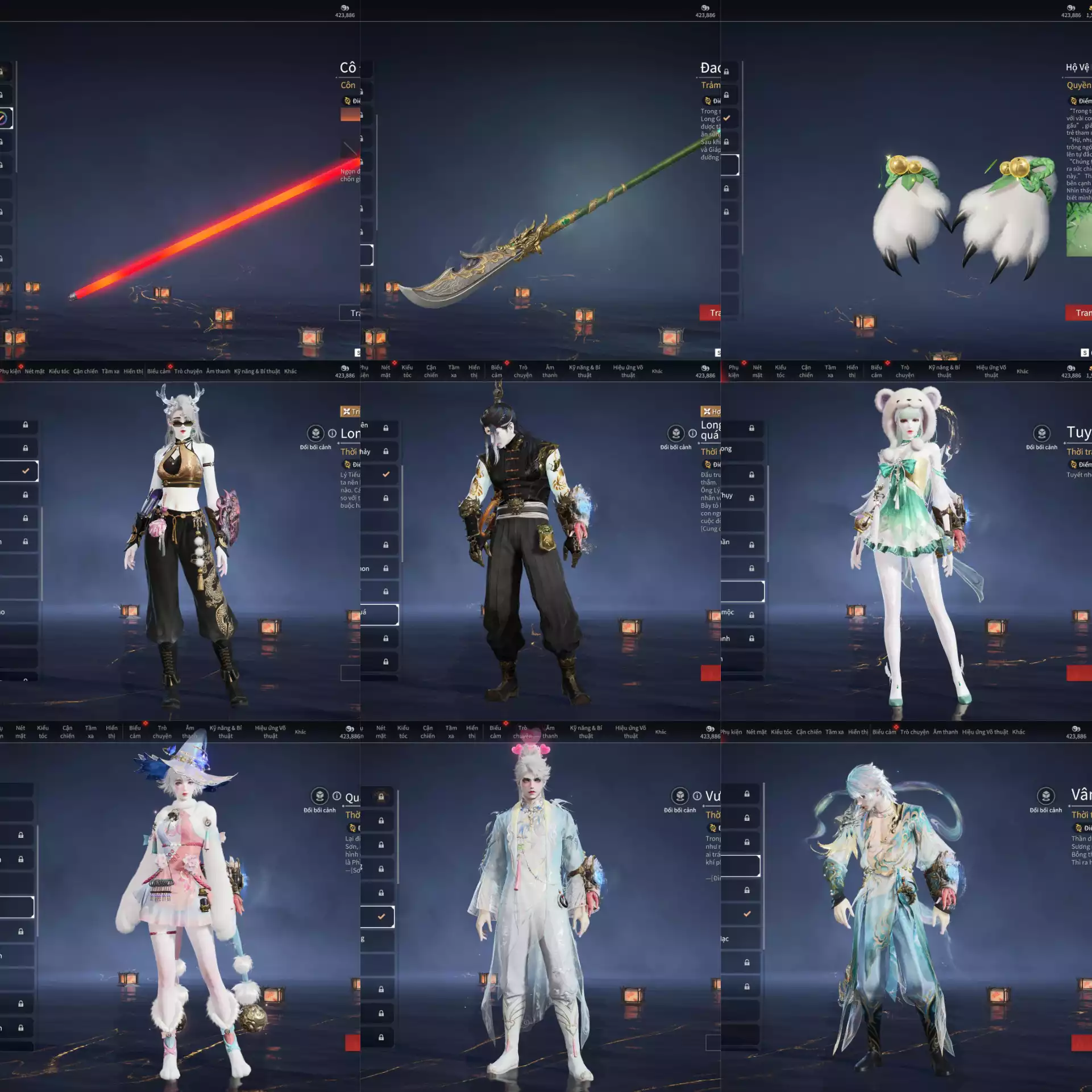 Ảnh Acc 674:8 Vũ khí đỏ, 2 Trang phục đỏ