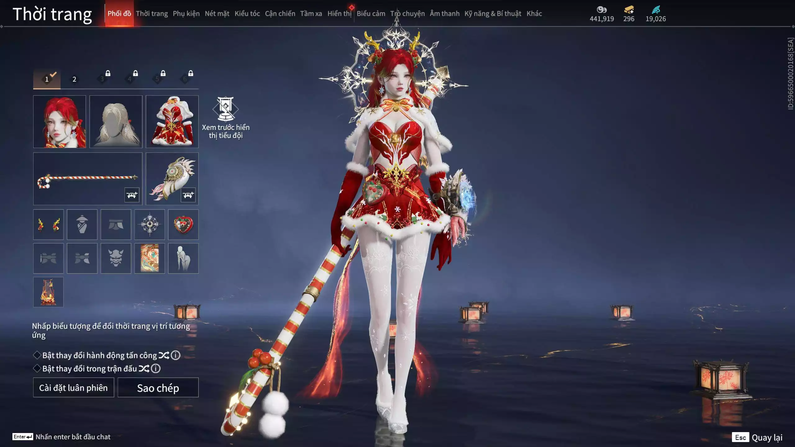 Ảnh Acc 674:8 Vũ khí đỏ, 2 Trang phục đỏ