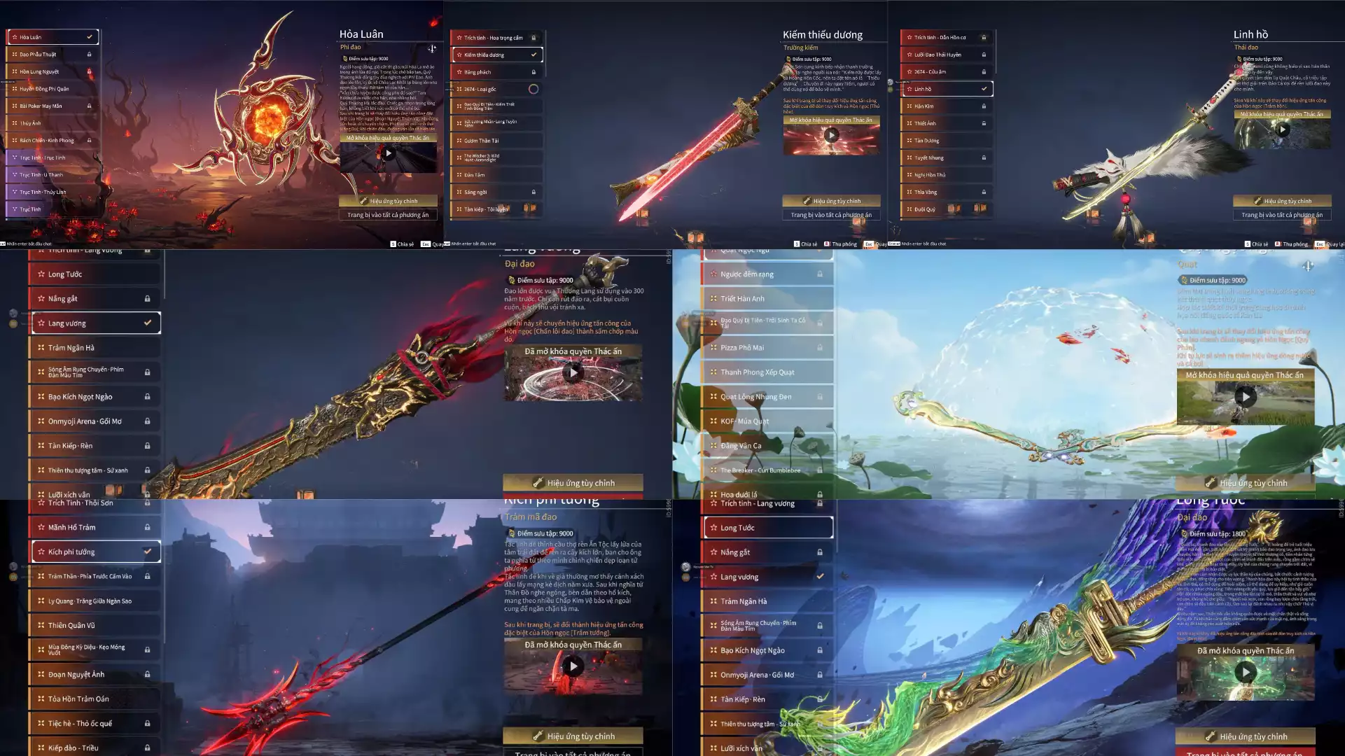 Ảnh Acc 682: 7 Vũ Khí Đỏ -7Trang Phục Đỏ