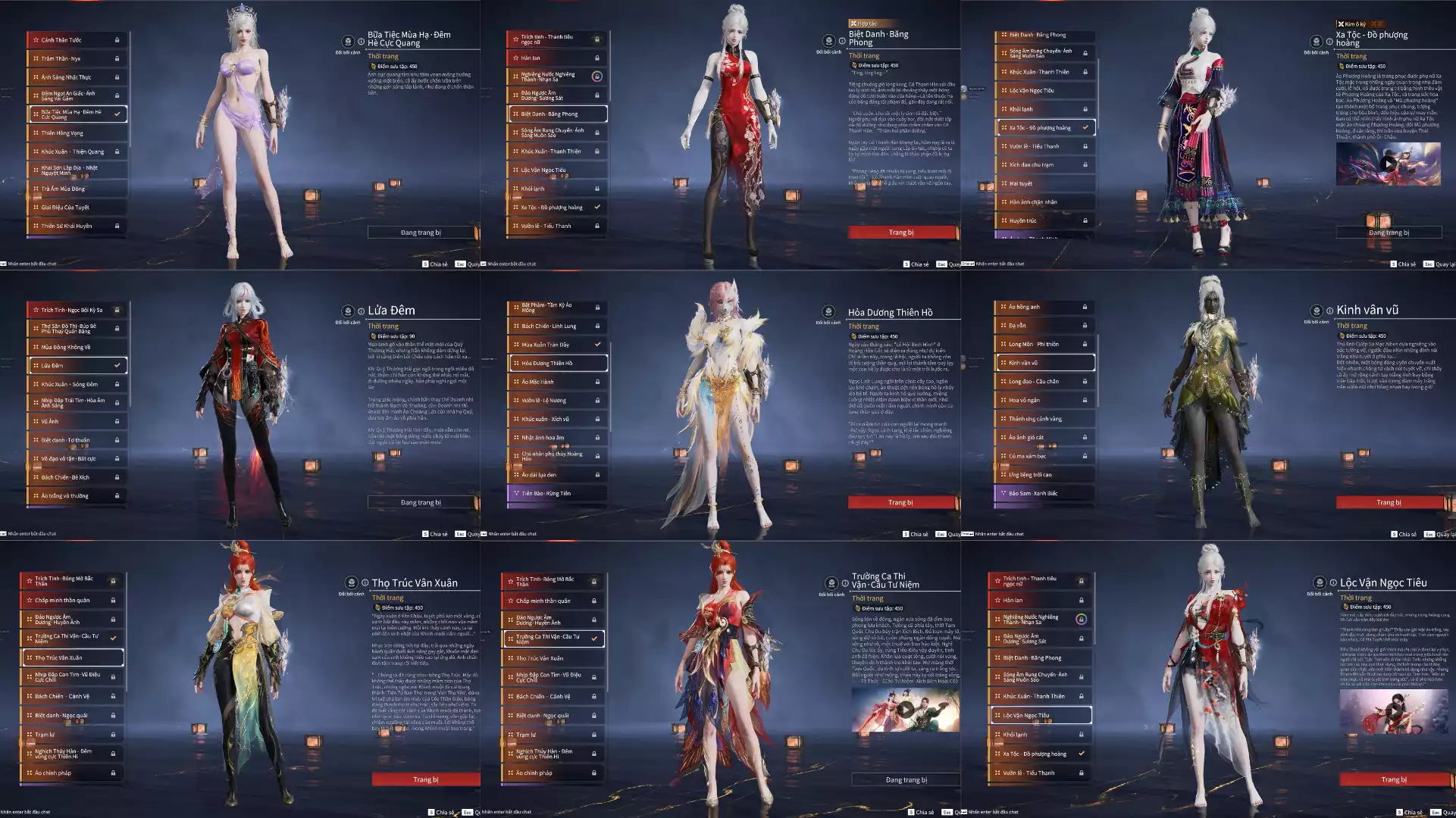 Ảnh Acc 682: 7 Vũ Khí Đỏ -7Trang Phục Đỏ