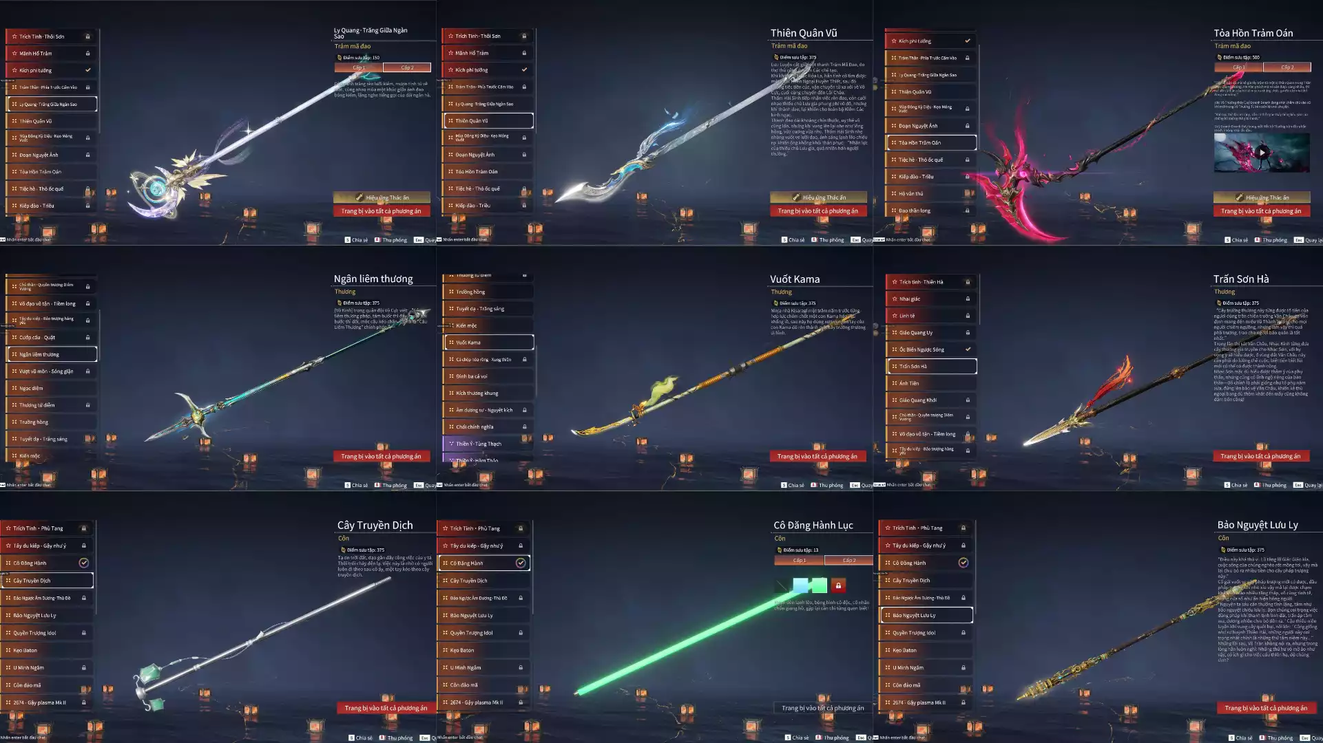 Ảnh Acc 682: 7 Vũ Khí Đỏ -7Trang Phục Đỏ