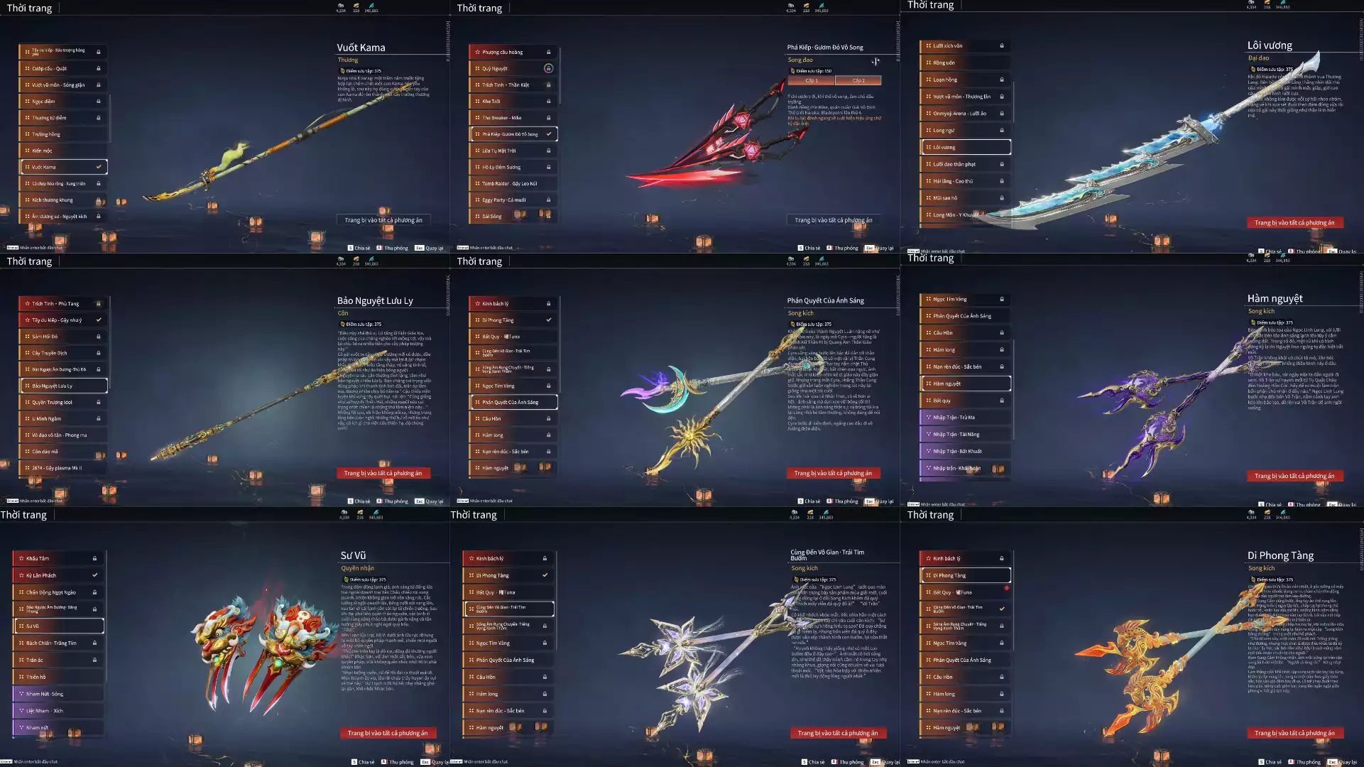 Ảnh Acc 633:  *** Skin Vạn Quân ***